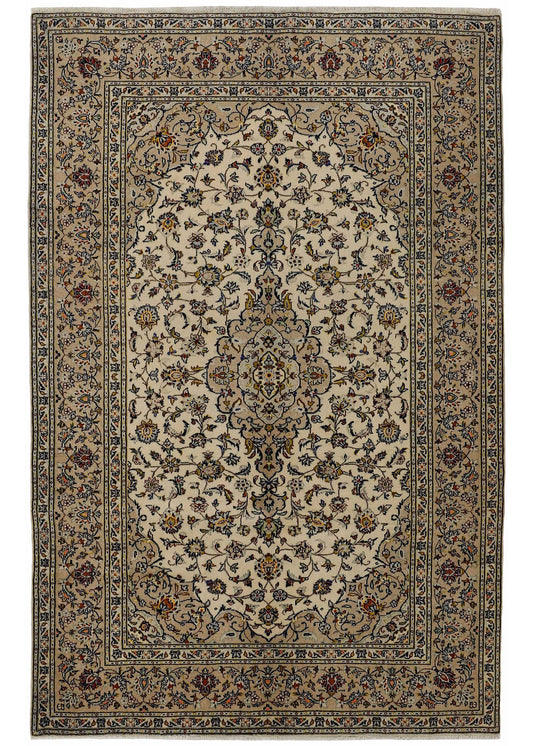 Handgeknoopt Oosters Tapijt | Unique Keshan Fine 11229 (voorraad)