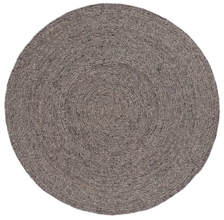 Vloerkleed MOMO Rugs Round Charcoal 301/001/104