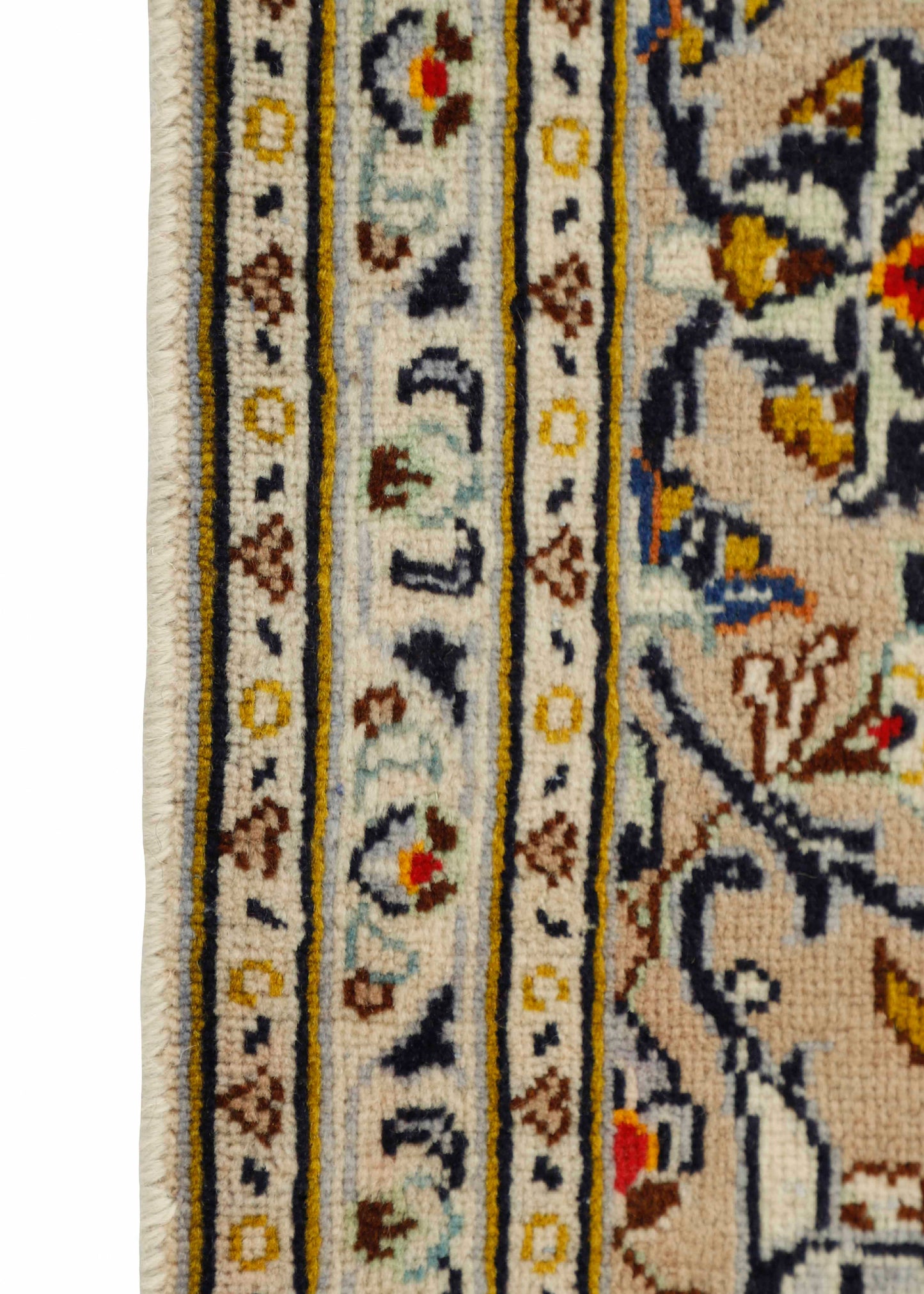 Handgeknoopt Oosters Tapijt | Unique Keshan Fine 11224 (voorraad)