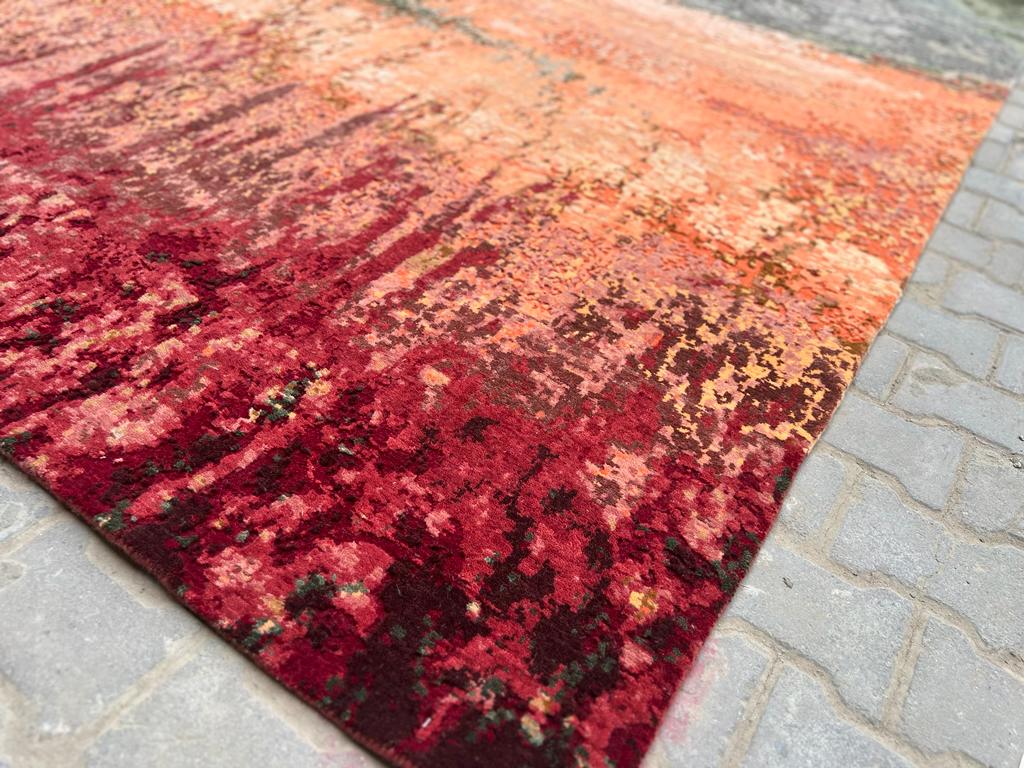MOMO Rugs Autumn Vloerkleed – Handgemaakt Wol & Bamboe Design van Ifrah