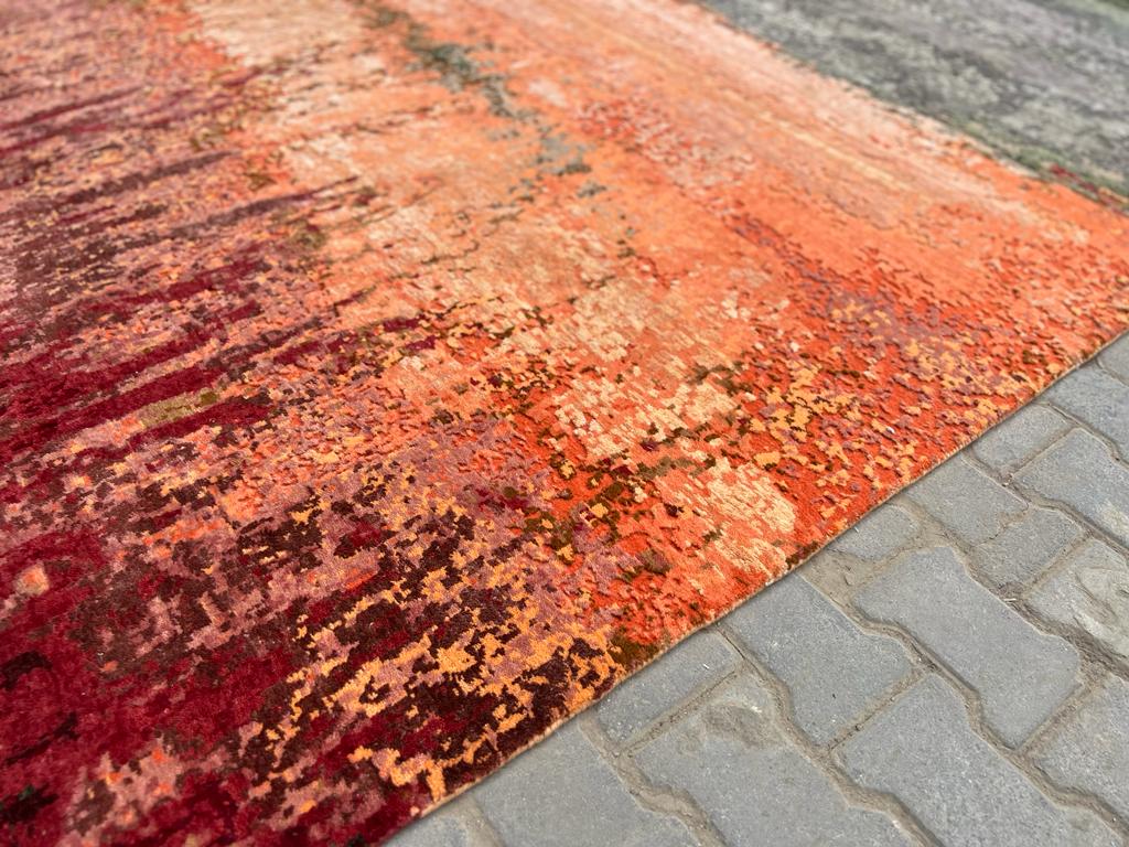 MOMO Rugs Autumn Vloerkleed – Handgemaakt Wol & Bamboe Design van Ifrah
