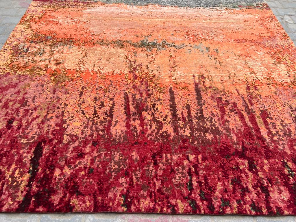 MOMO Rugs Autumn Vloerkleed – Handgemaakt Wol & Bamboe Design van Ifrah