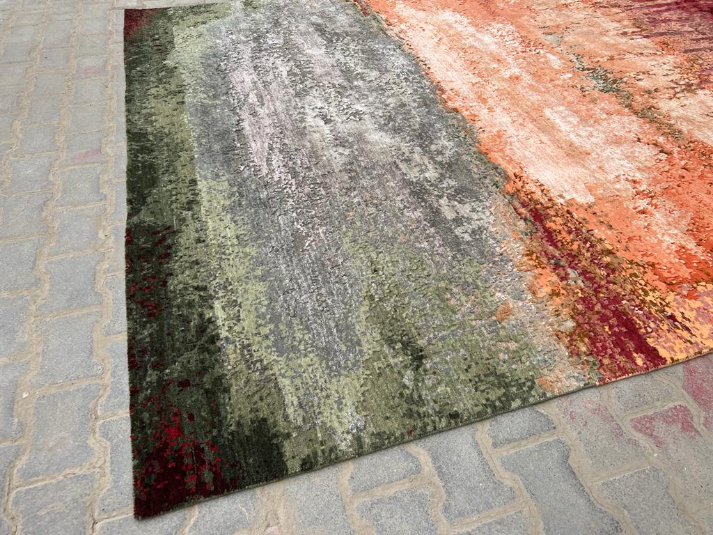 MOMO Rugs Autumn Vloerkleed – Handgemaakt Wol & Bamboe Design van Ifrah