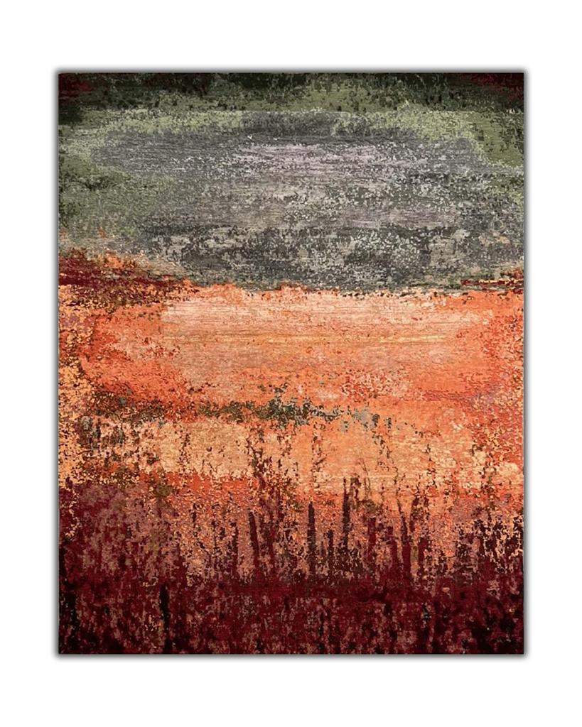 MOMO Rugs Autumn Vloerkleed – Handgemaakt Wol & Bamboe Design van Ifrah