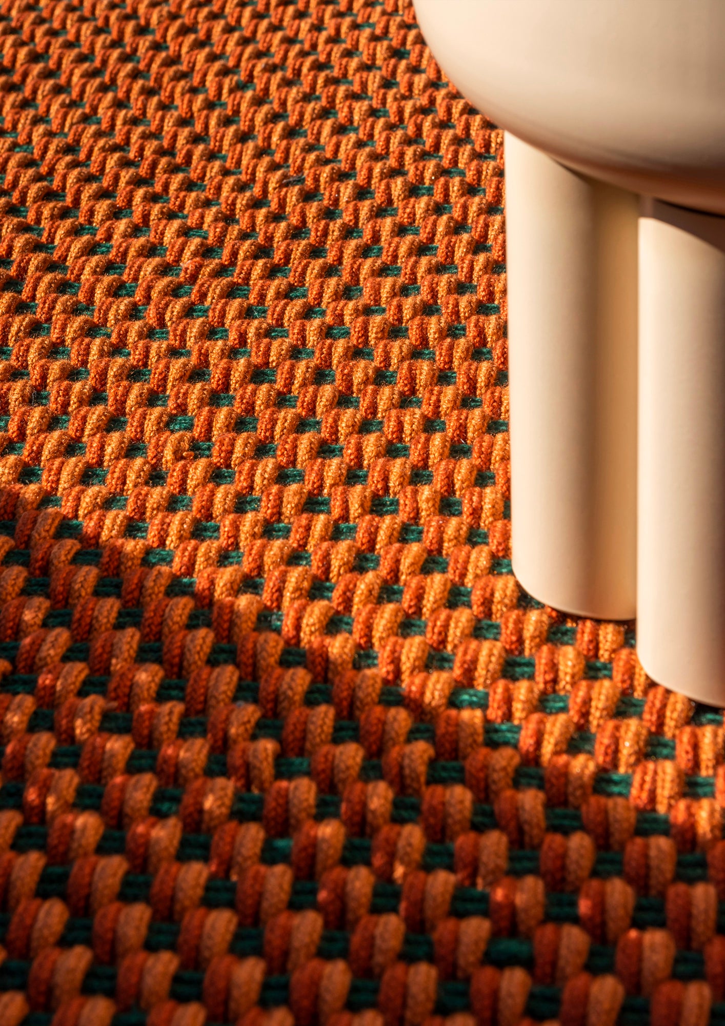 Vloerkleed Brink en Campman Lace Tri-colore Terra/Ru/Gr outdoor 496903