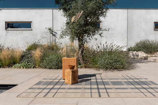 Vloerkleed Brink en Campman Zona Denim Check Outdoor