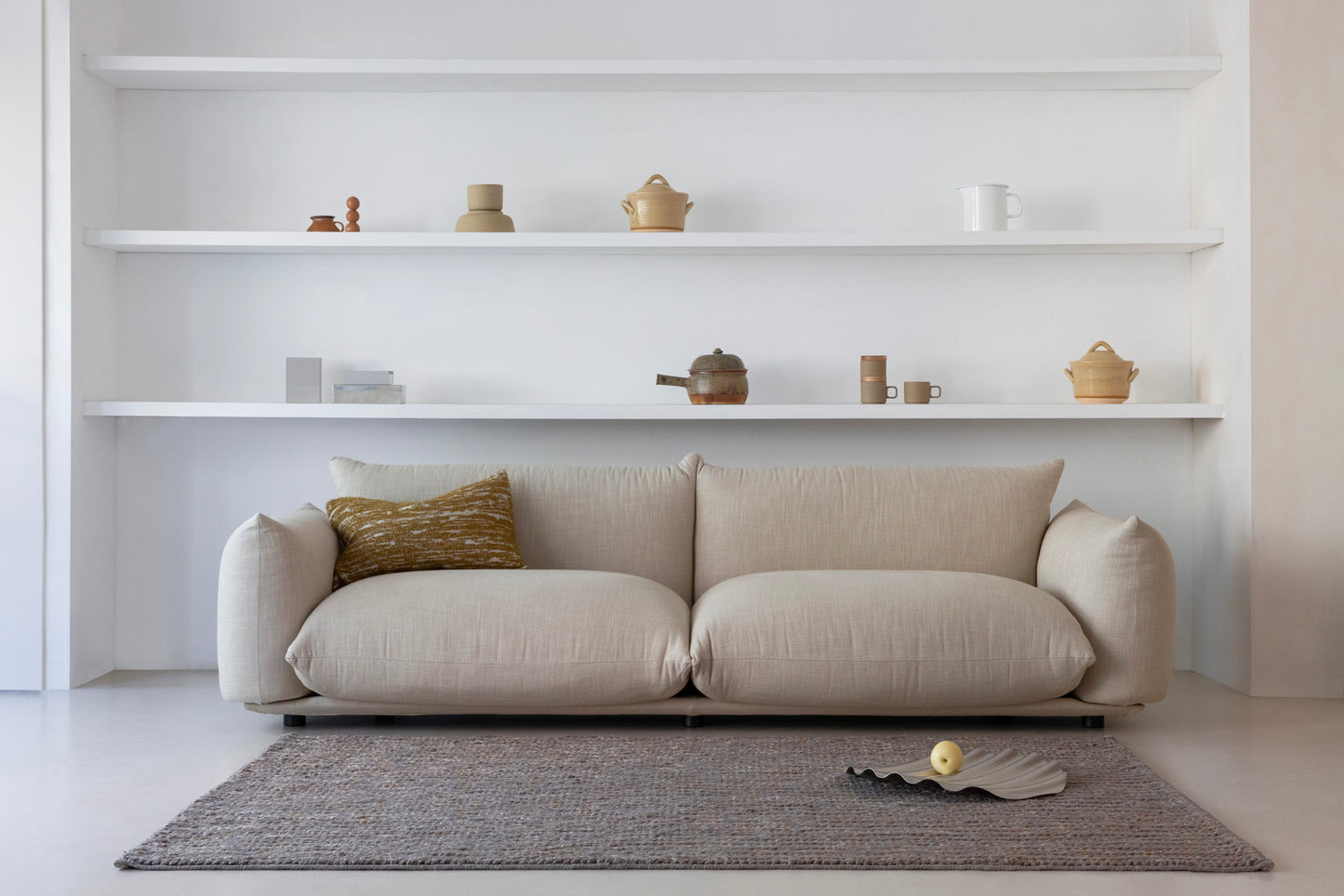 Vloerkleed Brink en Campman Craft Plait Stone 049004