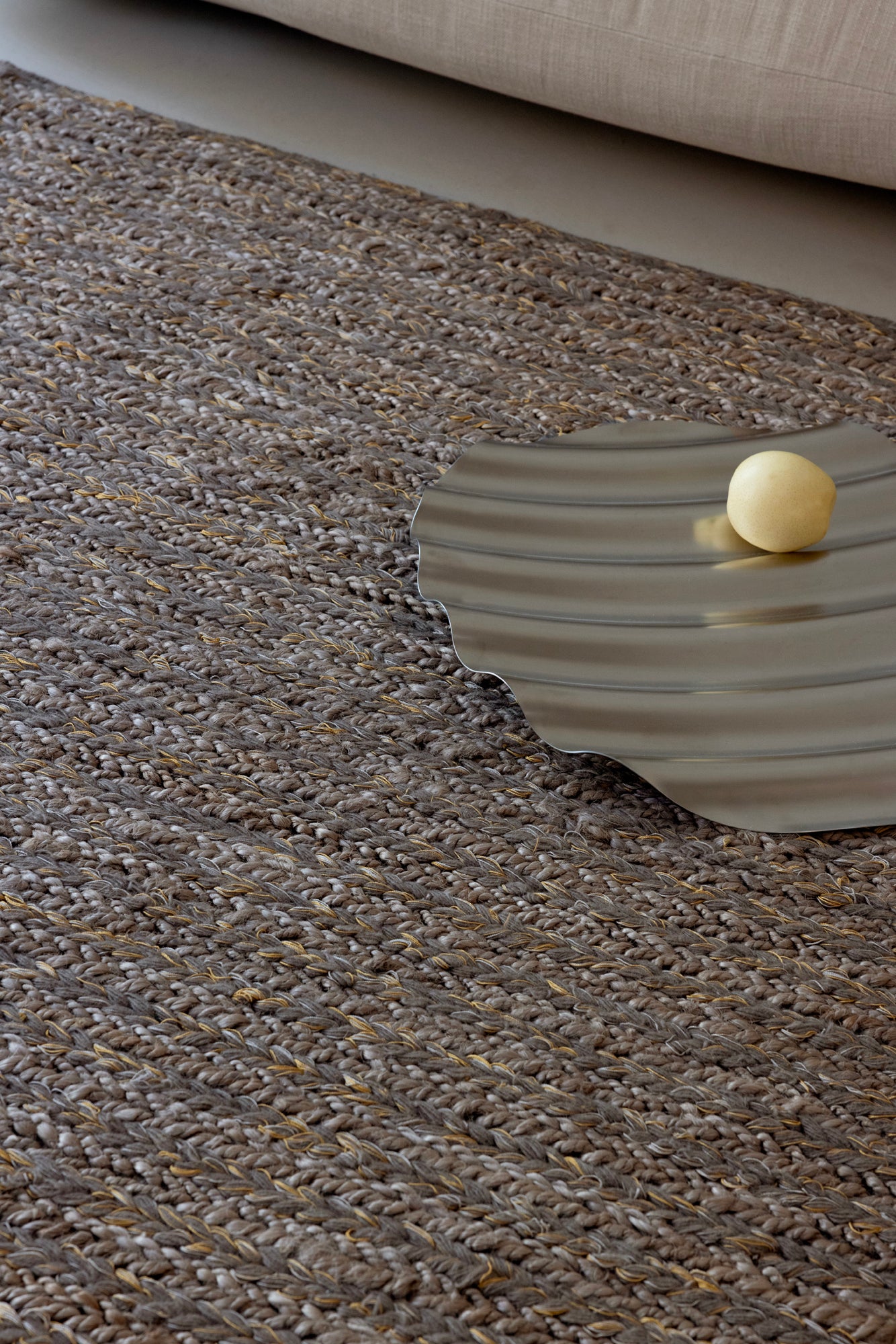 Vloerkleed Brink en Campman Craft Plait Stone 049004