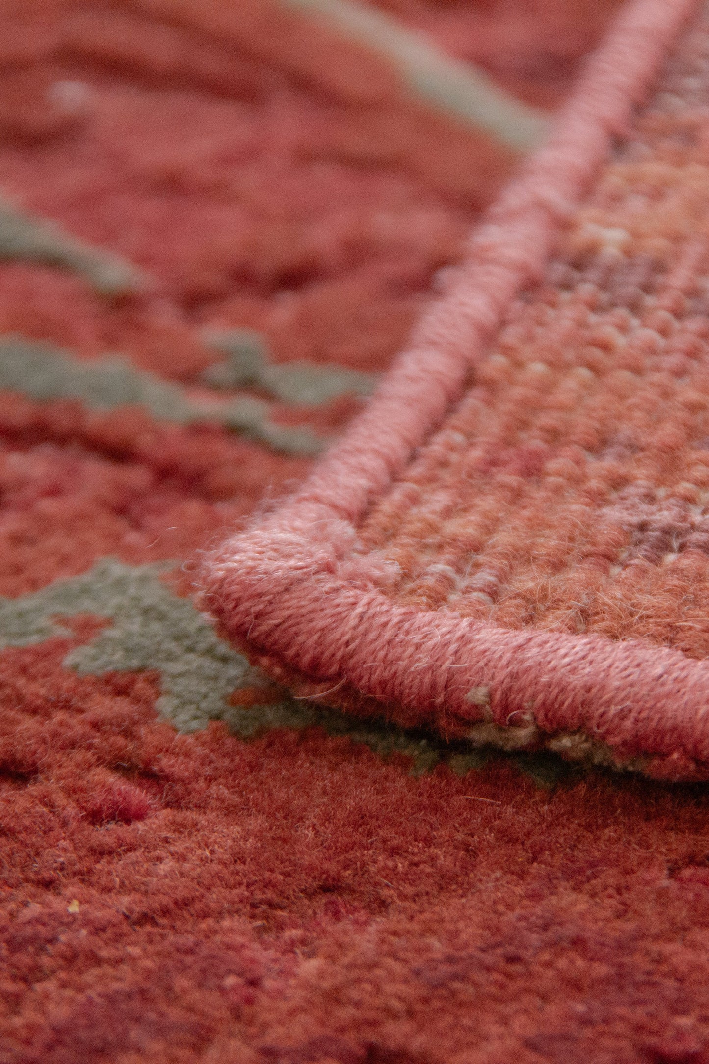 Vloerkleed MOMO Rugs Boulder Velvet Red