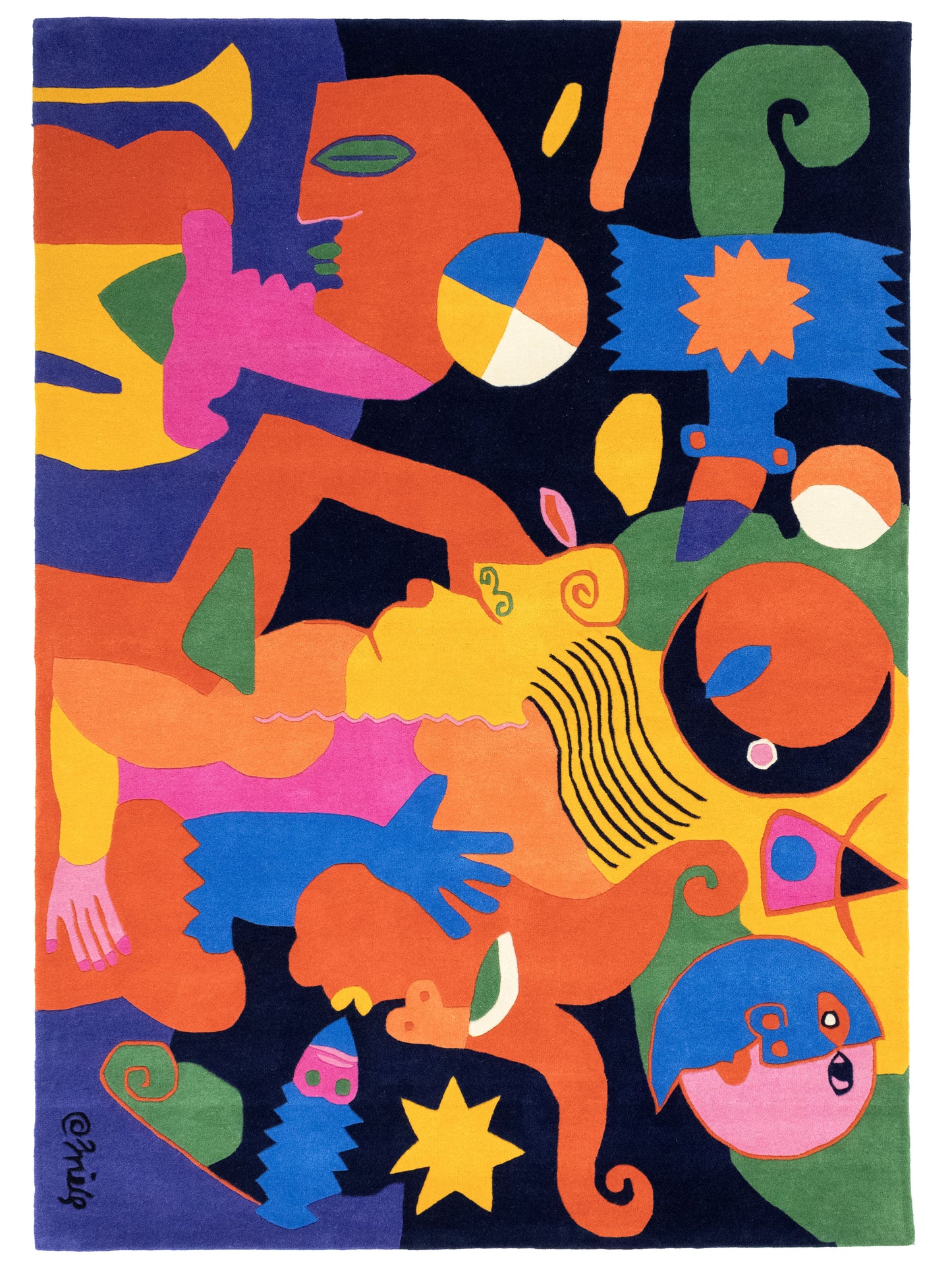 Vloerkleed MOMO Rugs Art | Clemens Briels | Images des sources inconnues uns
