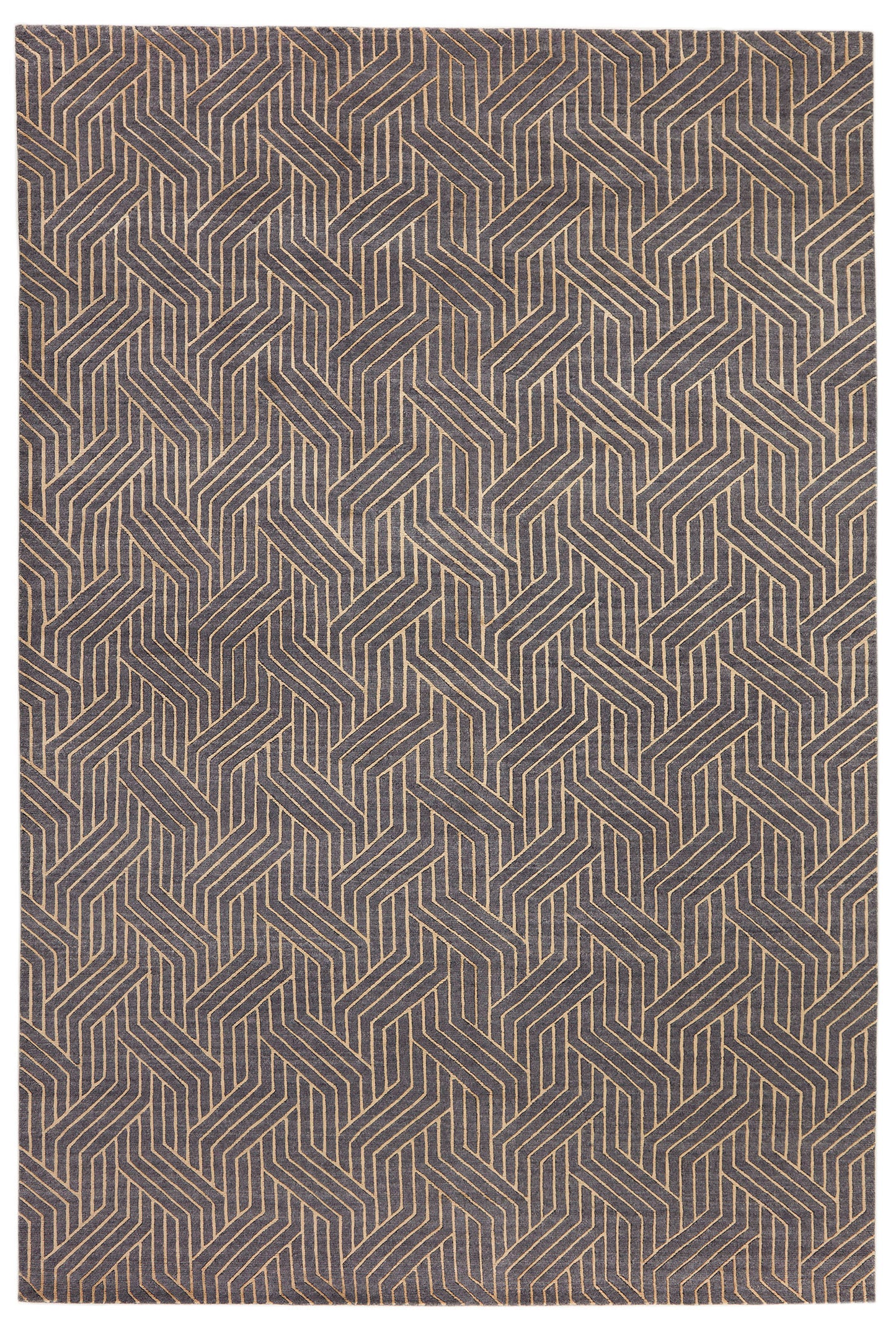 Vloerkleed MOMO Rugs Companion Charcoal Gold