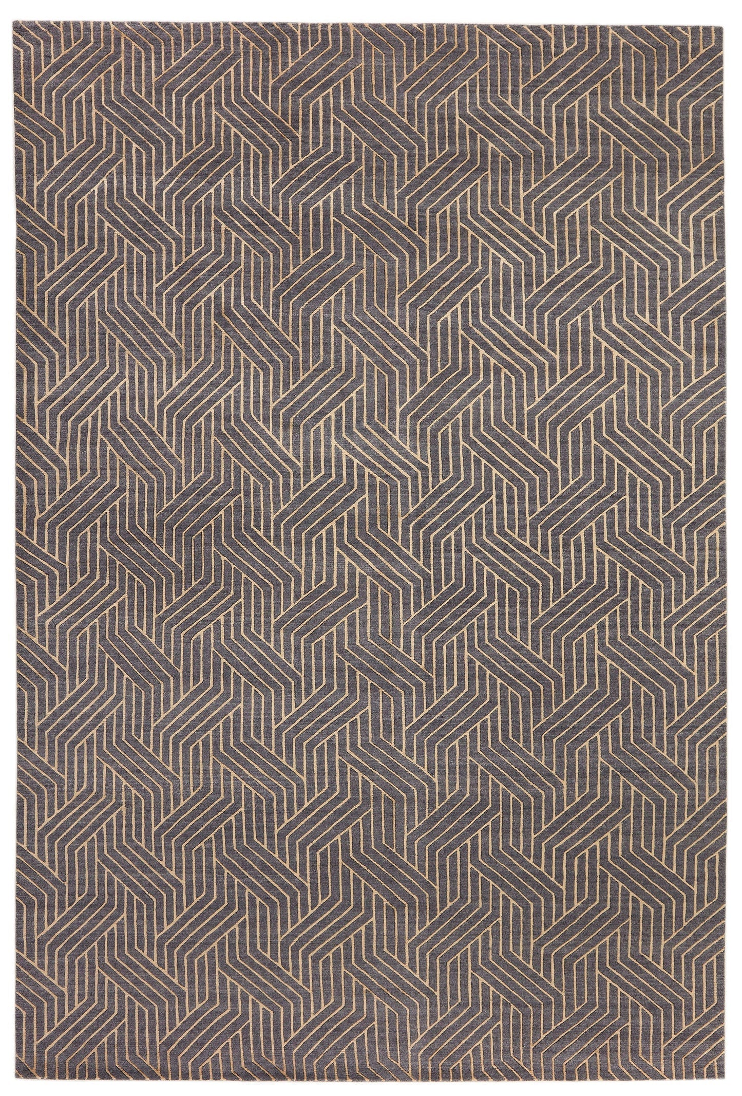 Vloerkleed MOMO Rugs Companion Charcoal Gold