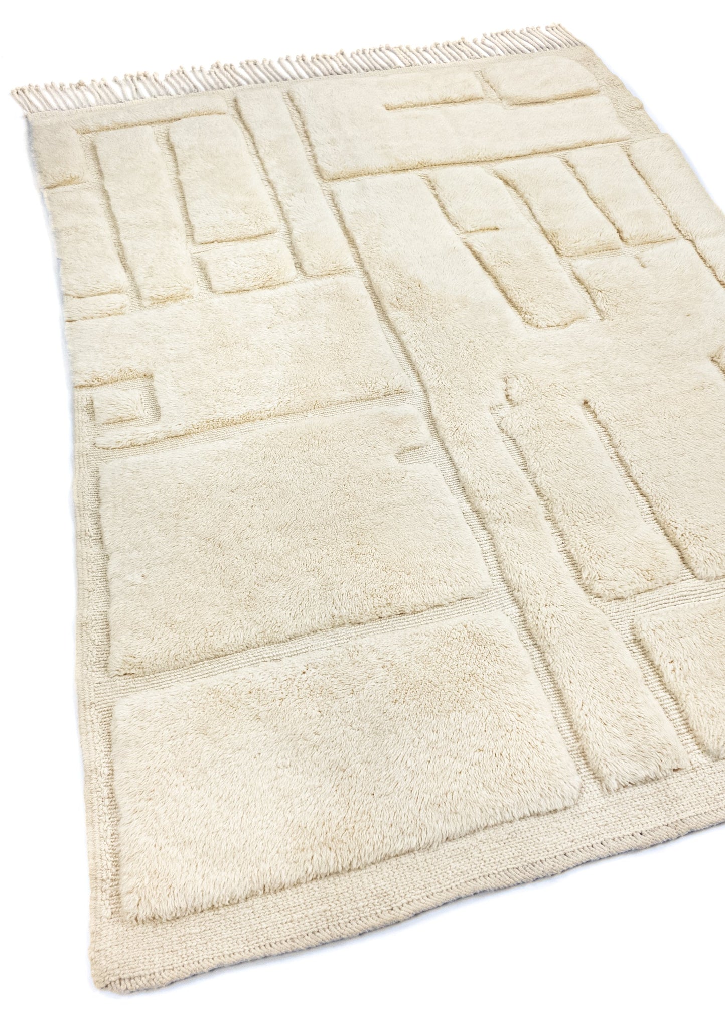 Berber Mrirt 001 Vloerkleed van Wol – Luxe Handgemaakt Tapijt van MOMO Rugs Design
