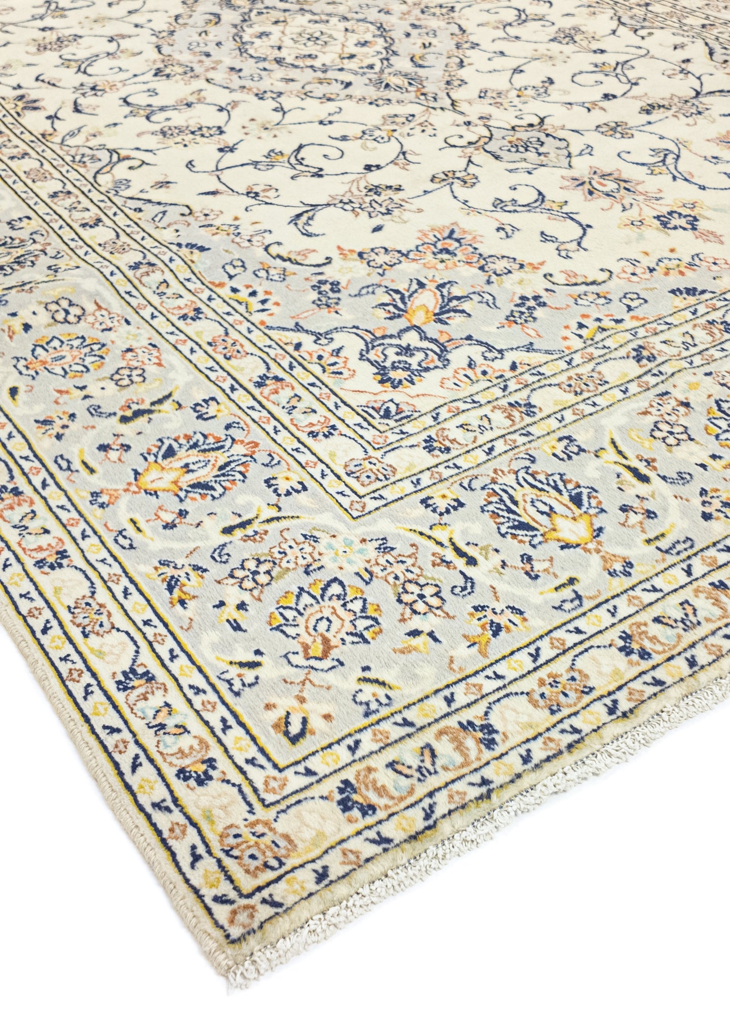 Handgeknoopt Oosters Tapijt | Unique Keshan Fine 88114 (voorraad)