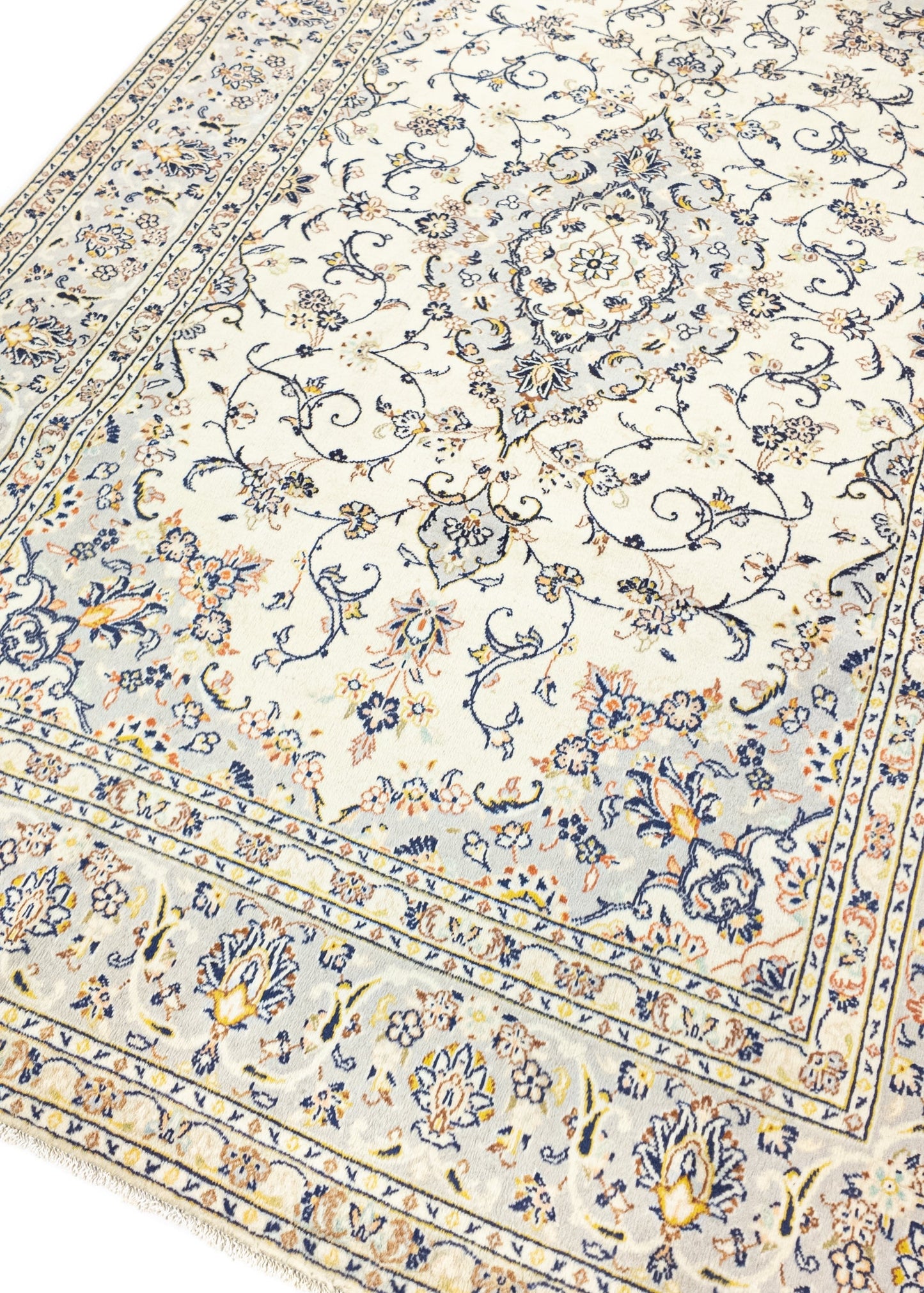 Handgeknoopt Oosters Tapijt | Unique Keshan Fine 88114 (voorraad)