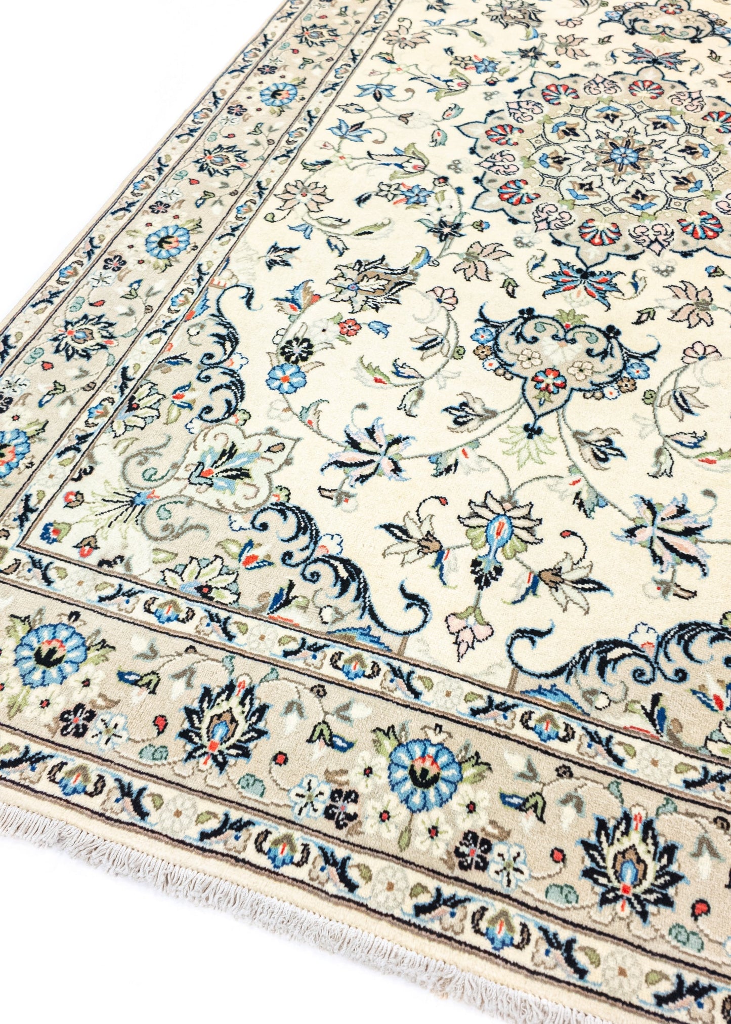 Handgeknoopt Oosters Tapijt | Unique Keshan Fine 64997 (voorraad)