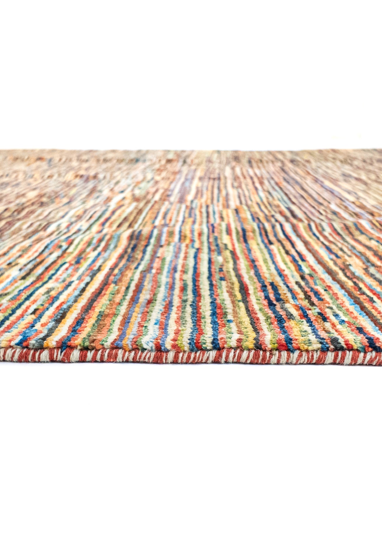 Unique Ziegler Stripe Vloerkleed 18799 | Handgeknoopt uit Afghanistan (voorraad)