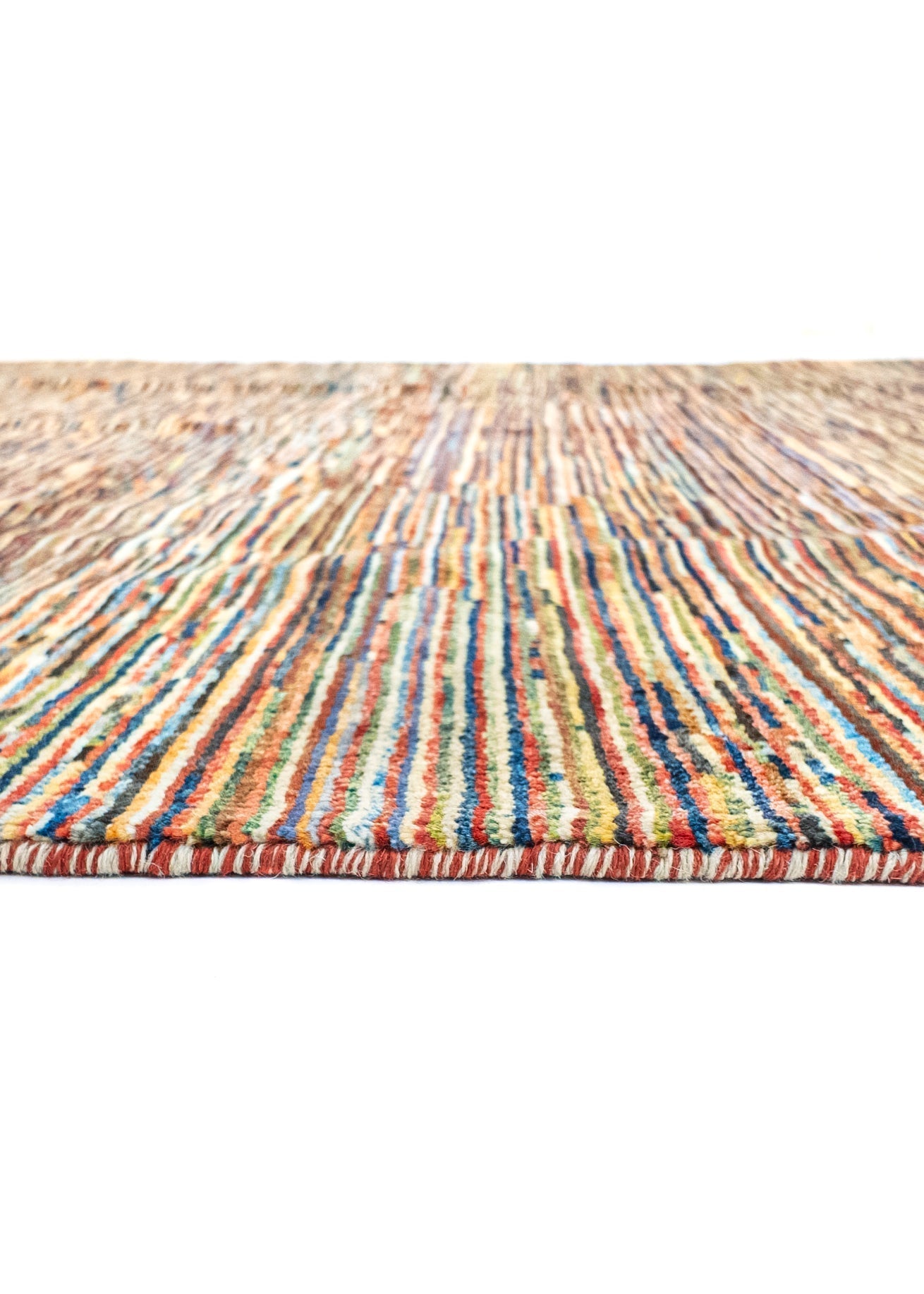 Unique Ziegler Stripe Vloerkleed 18799 | Handgeknoopt uit Afghanistan (voorraad)
