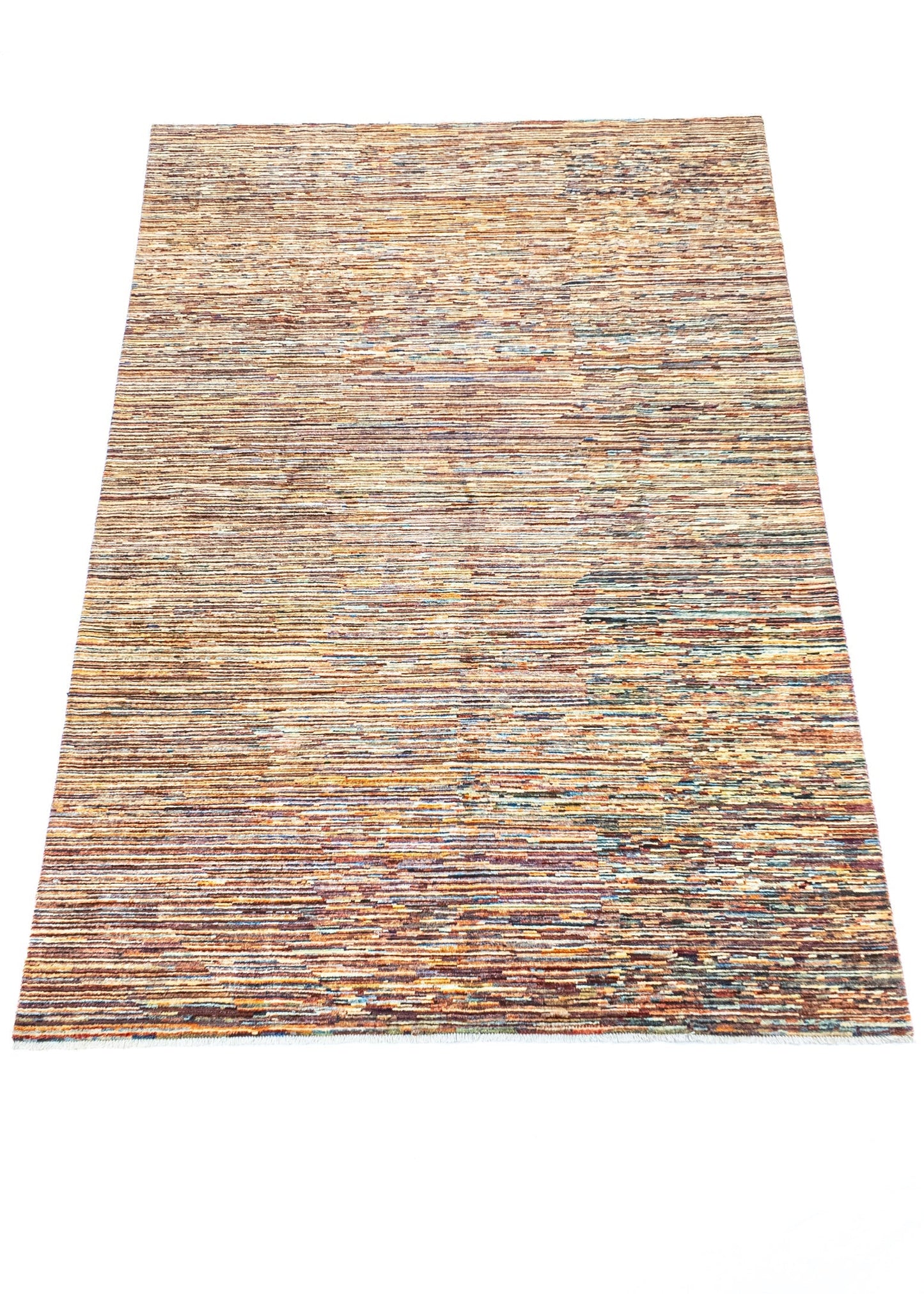 Unique Ziegler Stripe Vloerkleed 18799 | Handgeknoopt uit Afghanistan (voorraad)