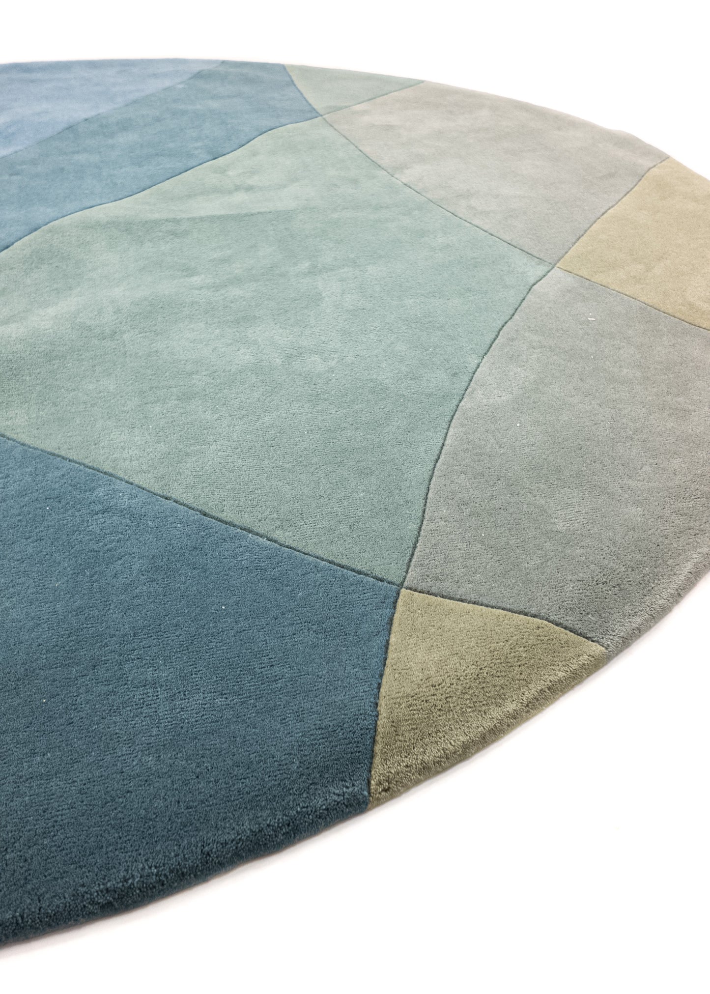 Vloerkleed MOMO Rugs Rhythmic Tides Indigo Round