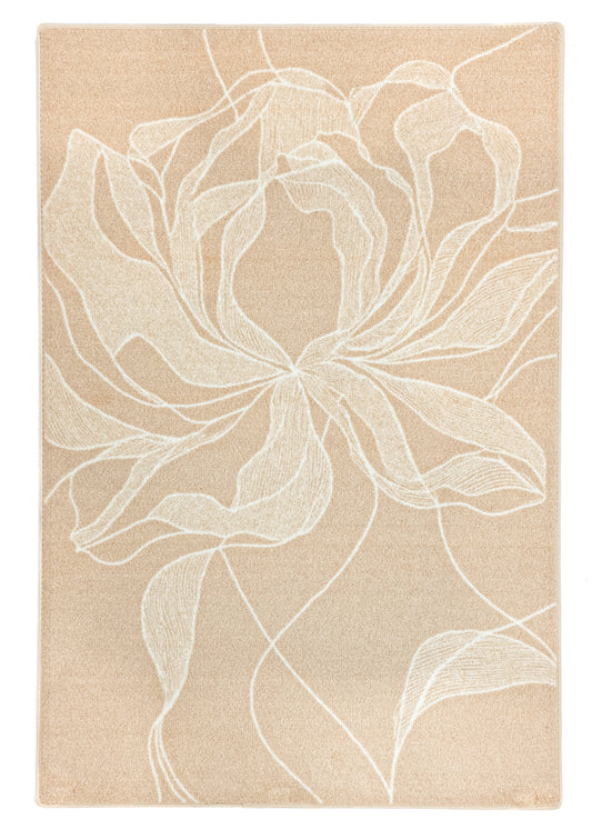 Vloerkleed MOMO rugs x NOŪRA studios - Bloom Nude rose