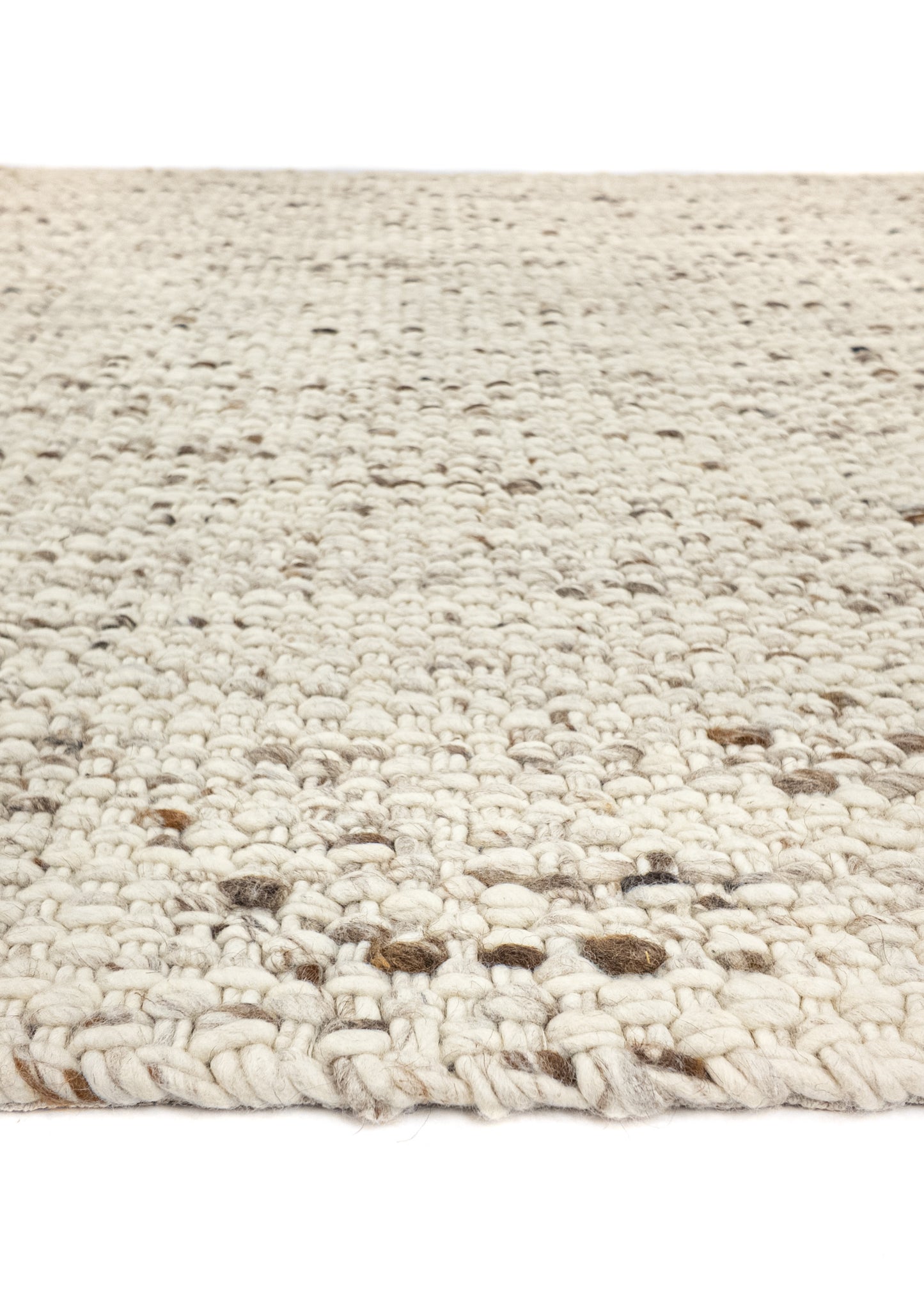 Vloerkleed MOMO Rugs | Warpweft Brown White