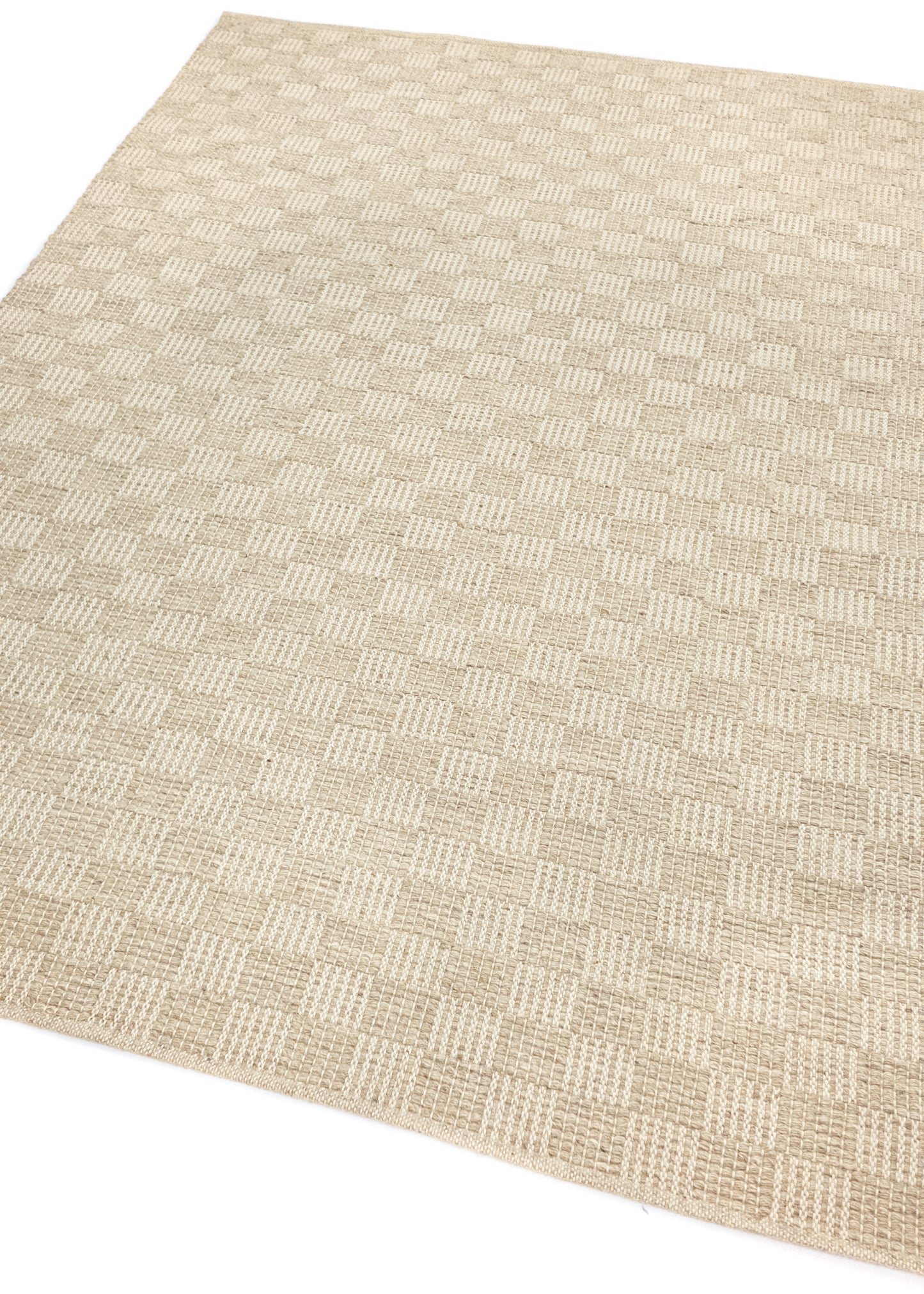 Vloerkleed MOMO Rugs | Fine Serra Brown White