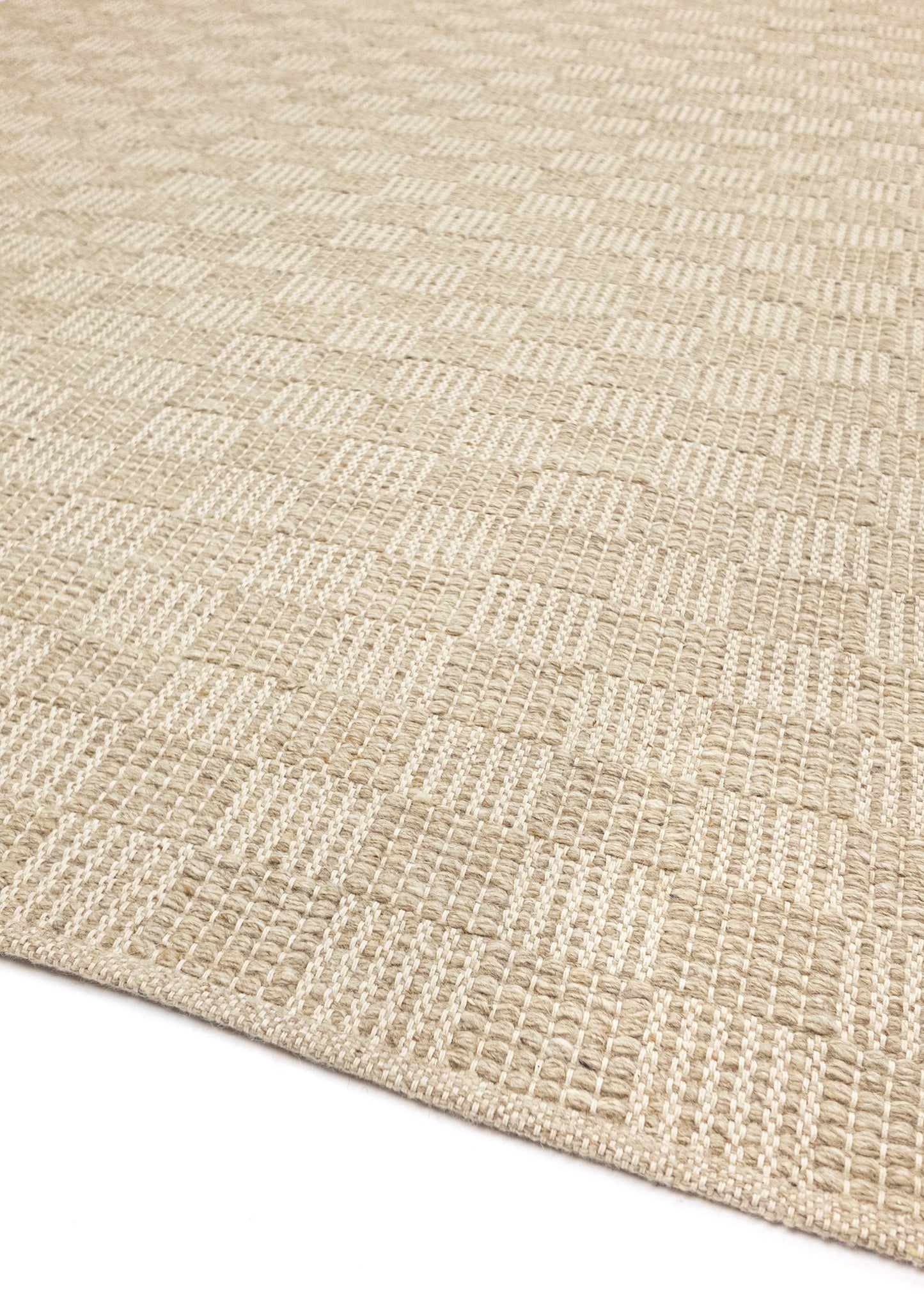 Vloerkleed MOMO Rugs | Fine Serra Brown White