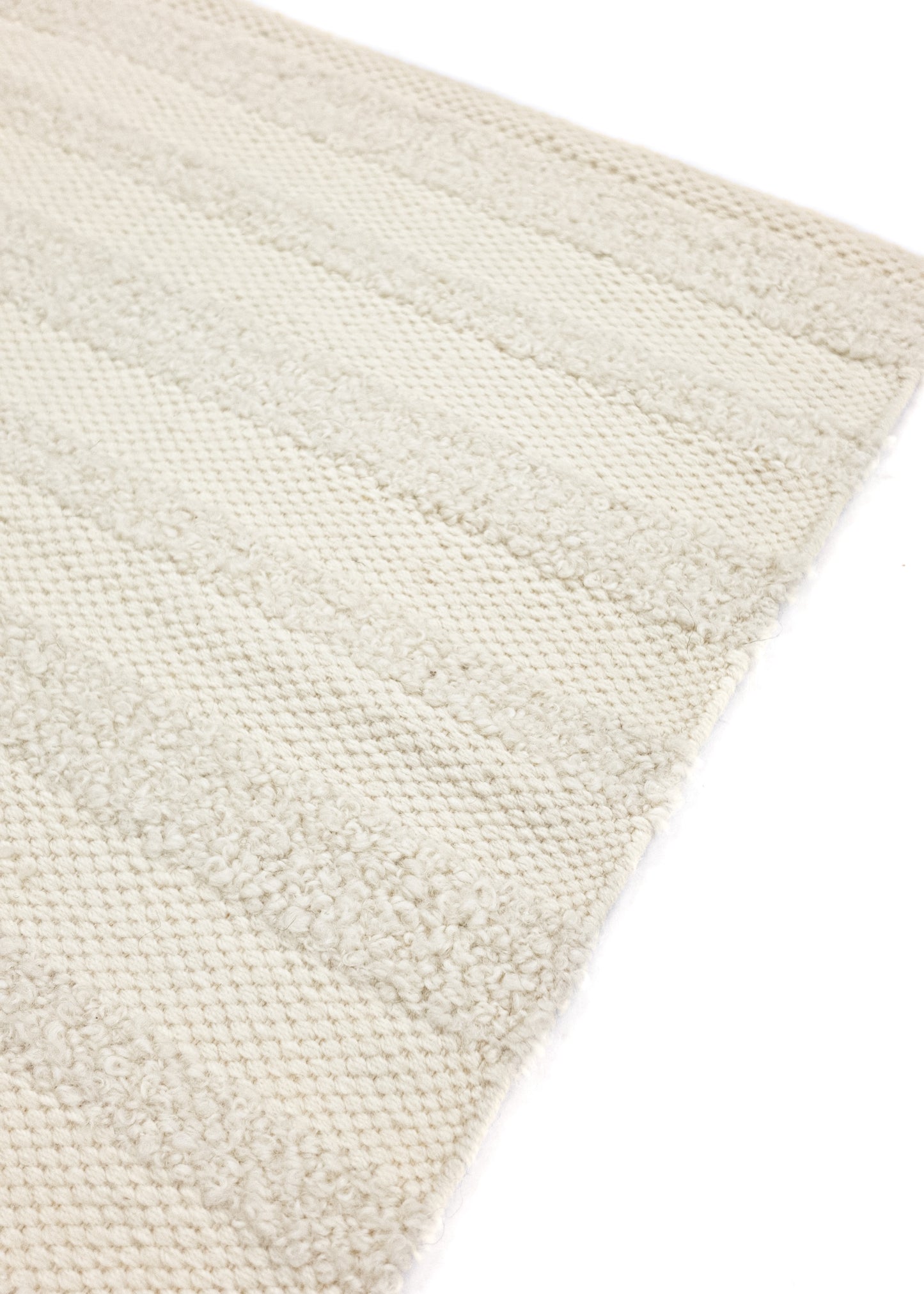 Vloerkleed MOMO Rugs | Fine Nude Loop White