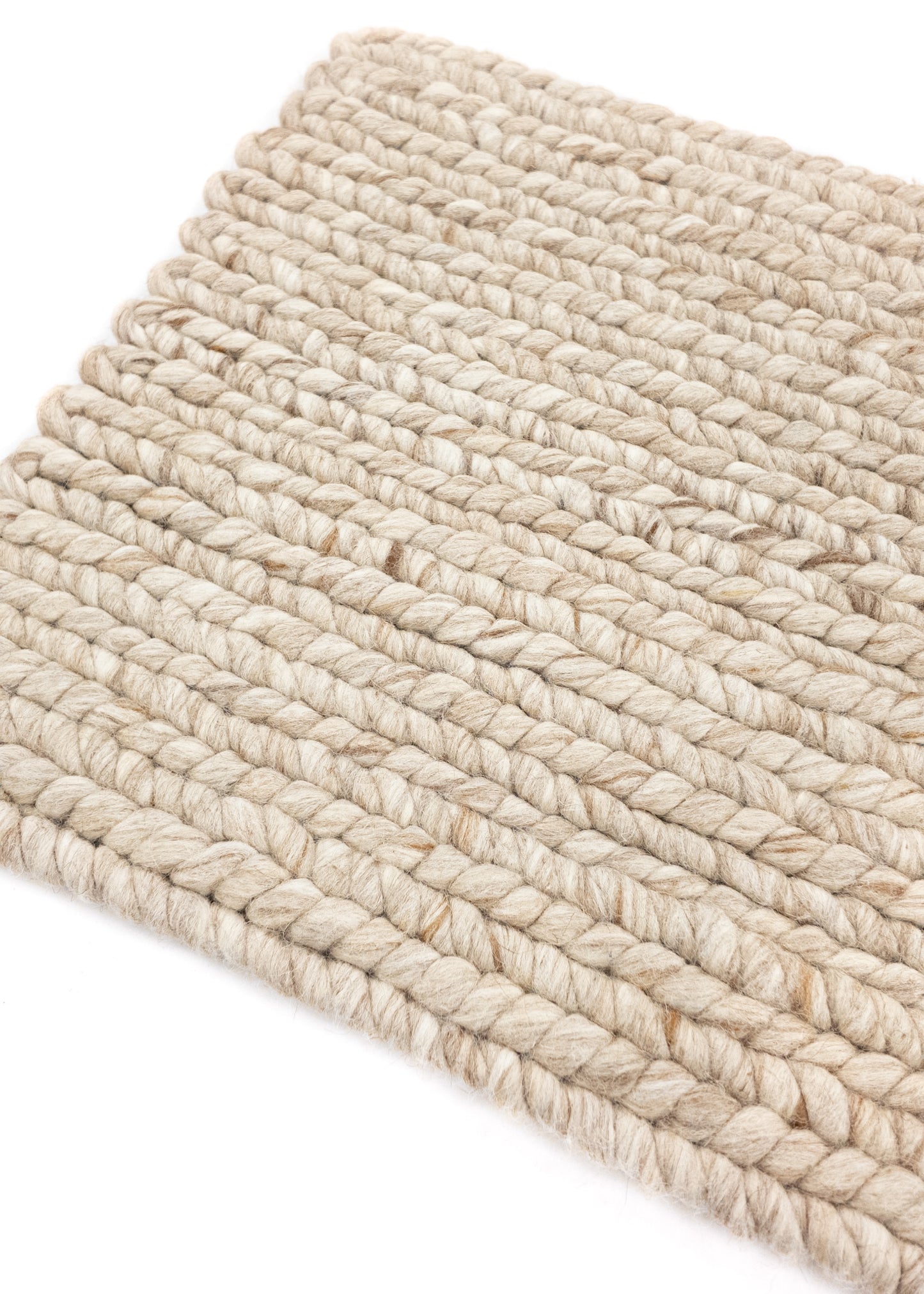 Vloerkleed MOMO Rugs | Woolcable Camel White