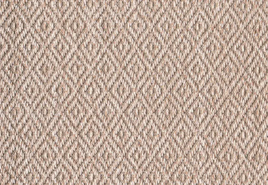 Vloerkleed MOMO Rugs Sisal Diamond Greige
