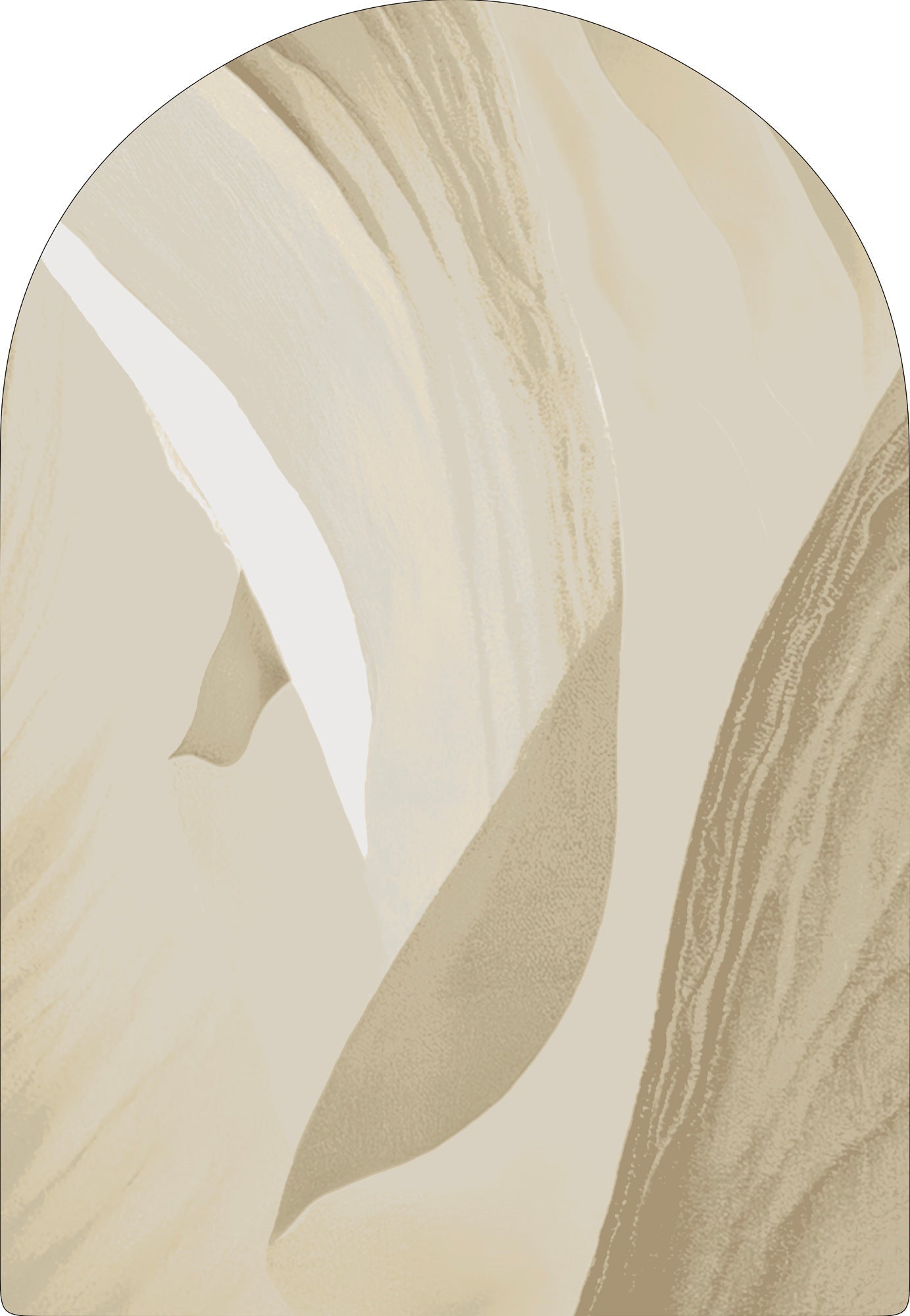 Vloerkleed MOMO rugs x NOŪRA studios - Dune Sand Arch
