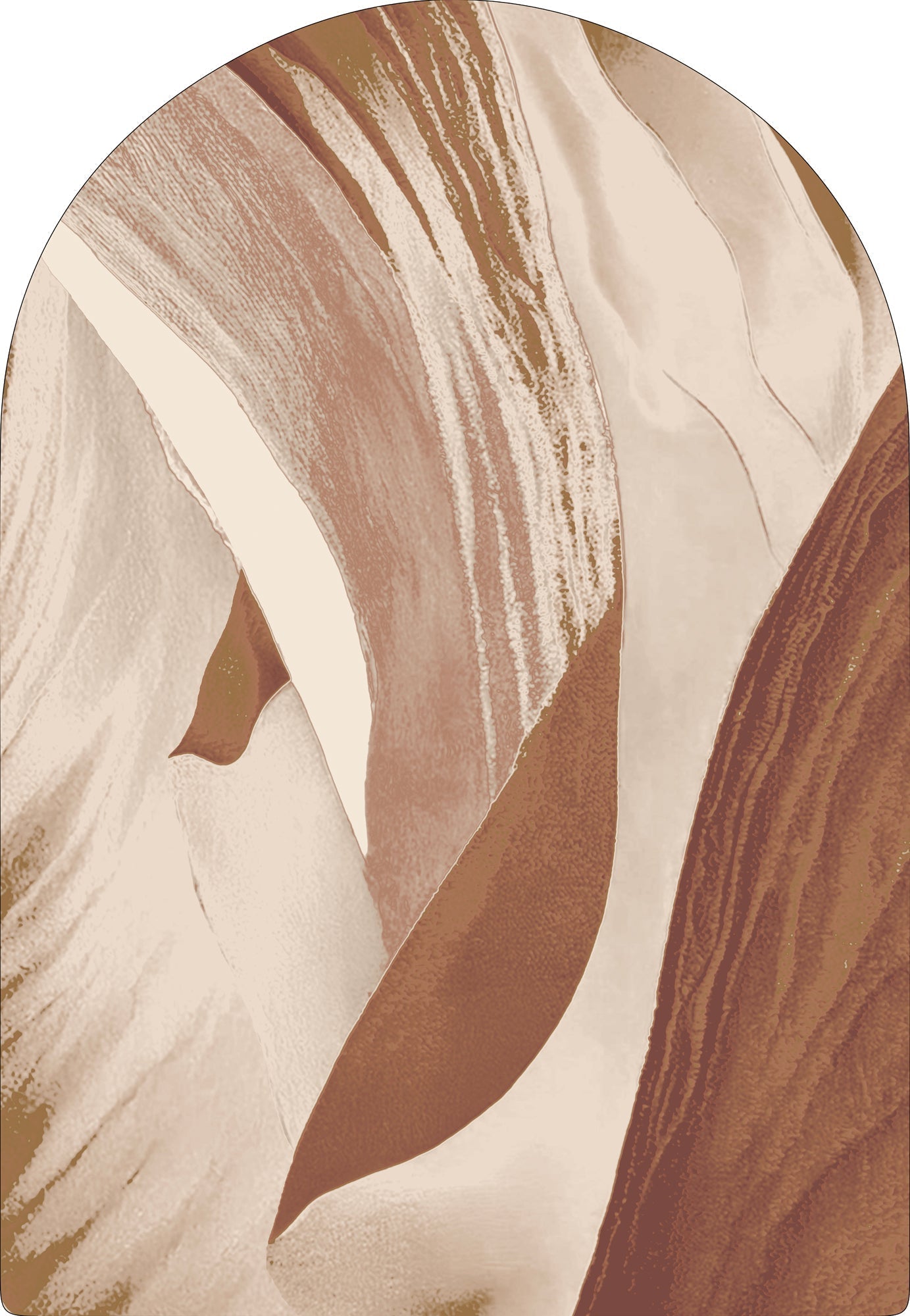 Vloerkleed MOMO rugs x NOŪRA studios - Dune Multicolour matt Arch