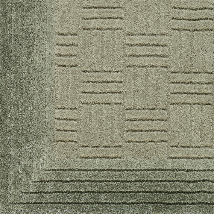 Ferreira de Sa Crisscross Stone Green Vloerkledenwinkel