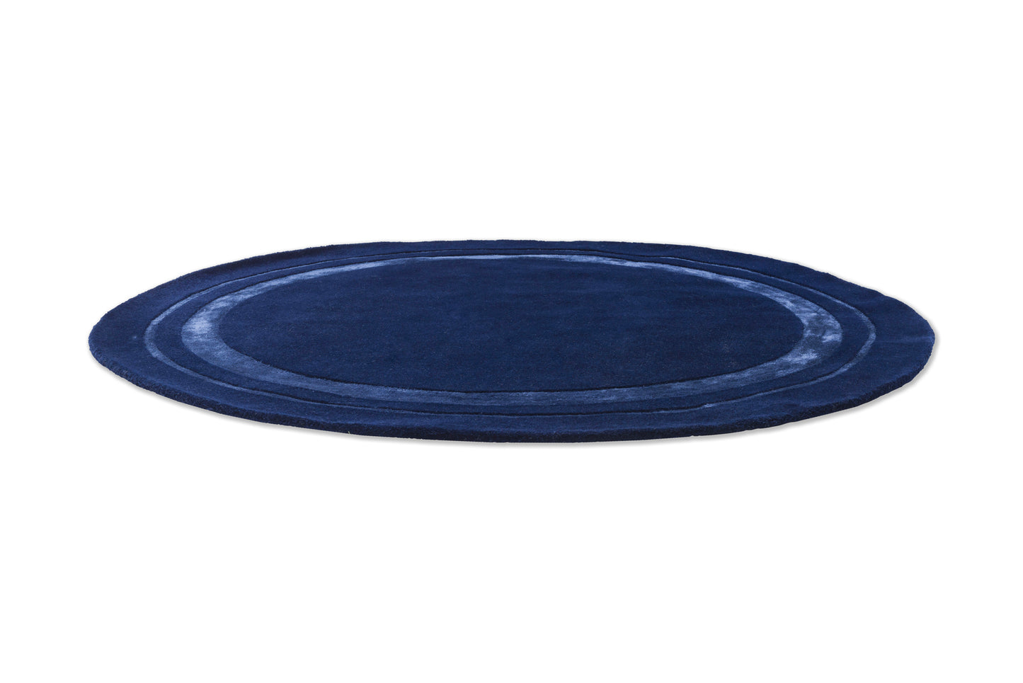 Laagpolig vloerkleed van Laura Ashley | Redbrook Midnight Rond