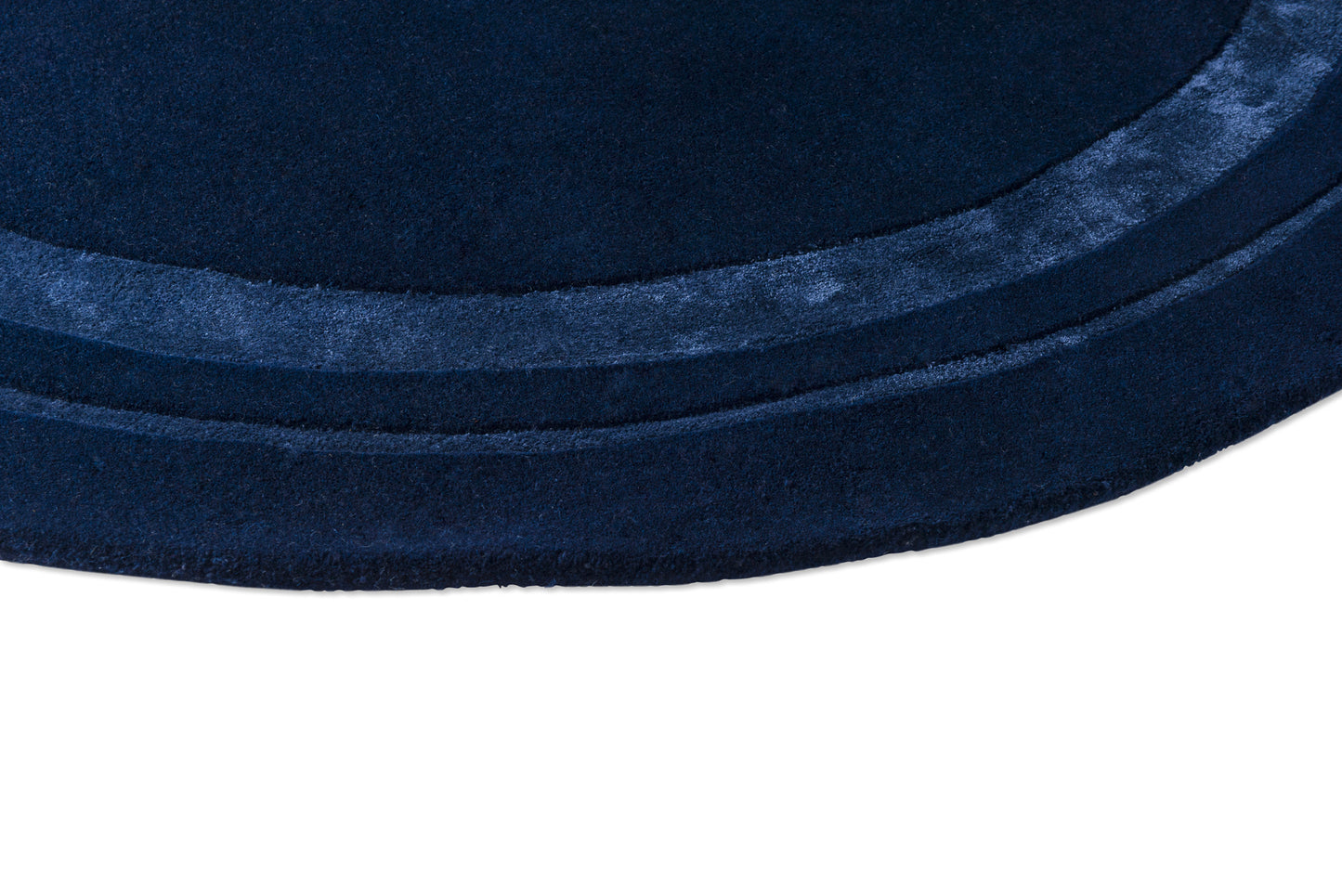 Laagpolig vloerkleed van Laura Ashley | Redbrook Midnight Rond