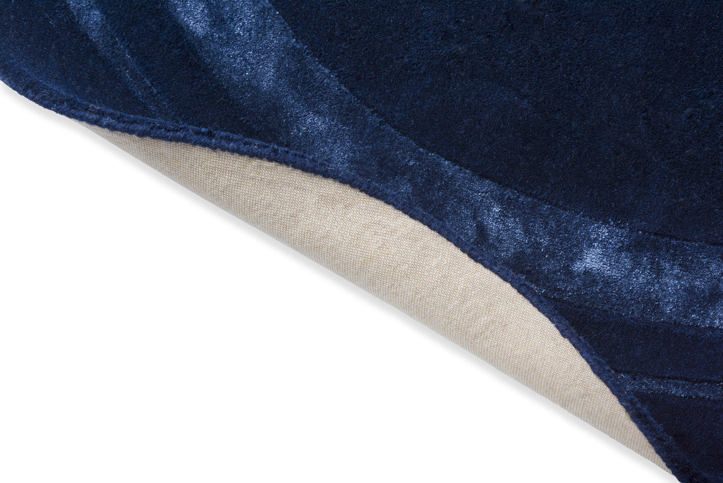 Laagpolig vloerkleed van Laura Ashley | Redbrook Midnight Rond