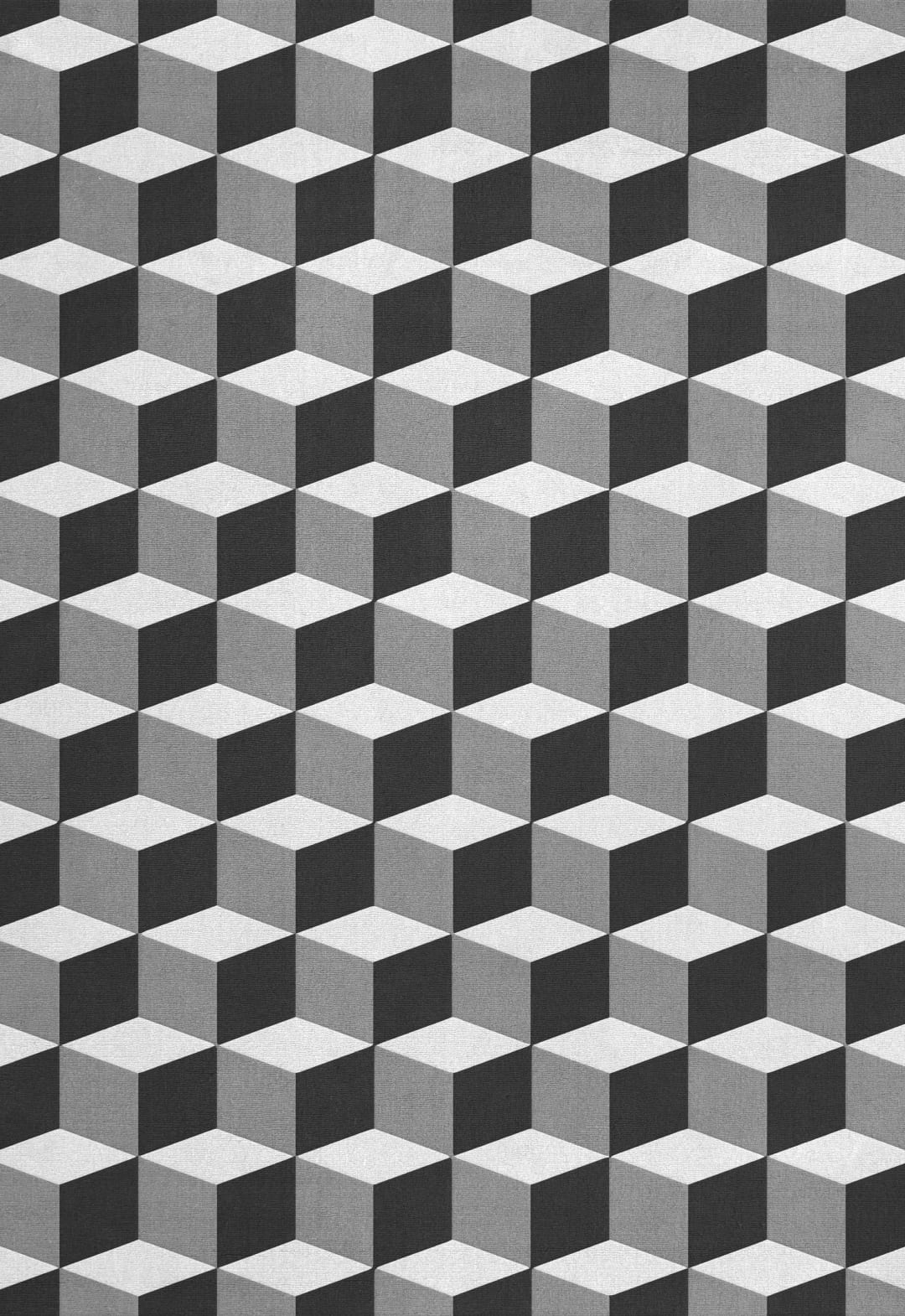 Vloerkleed Illusion Monochrome – Stijlvol Design van Layered