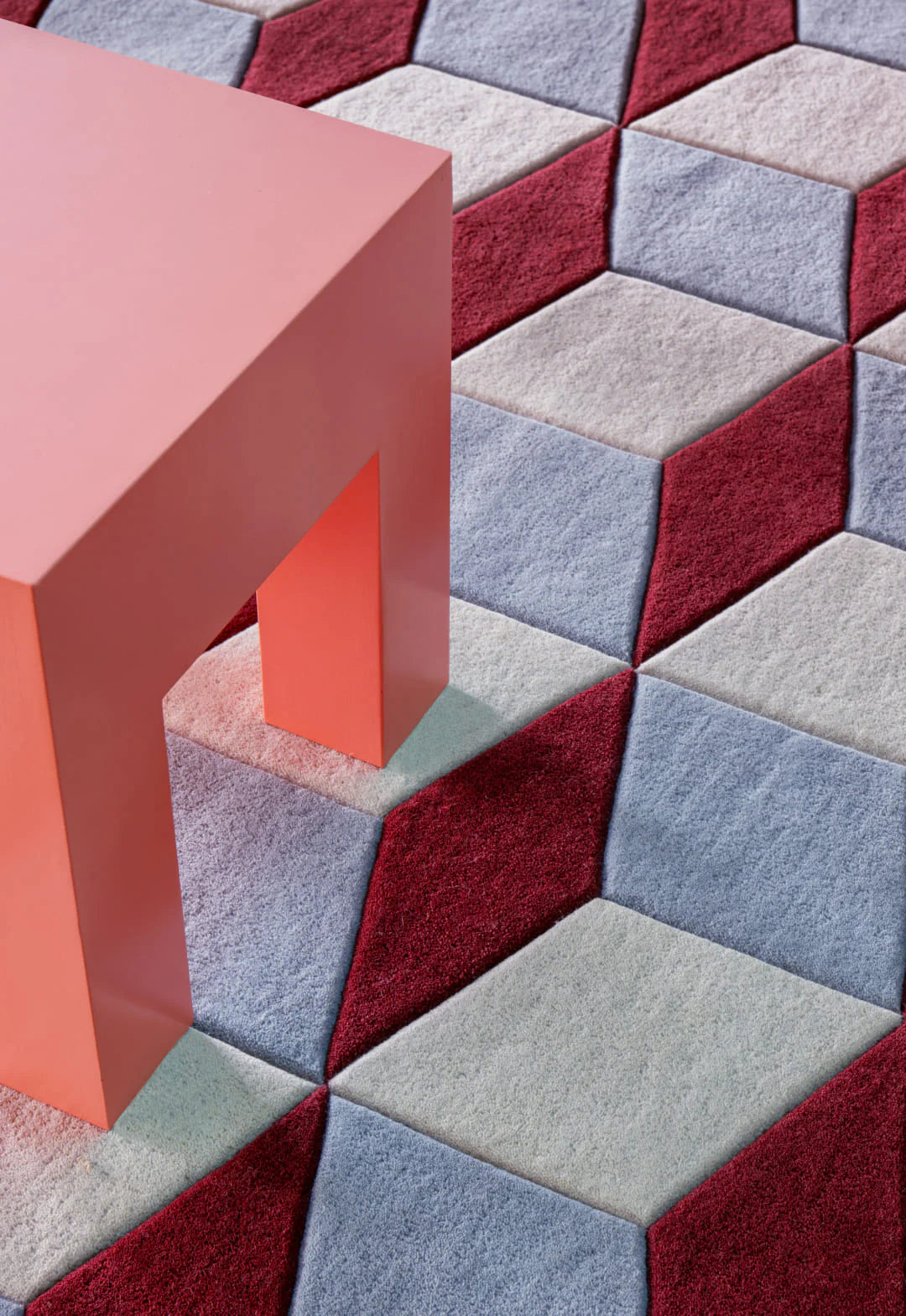 Vloerkleed Illusion Mulberry Sky – Stijlvol Design van Layered