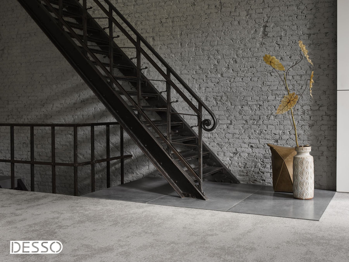 Laagpolig vloerkleed Desso Patterns & Shades AA28 9526 (GEFESTONNEERD) Vloerkledenwinkel