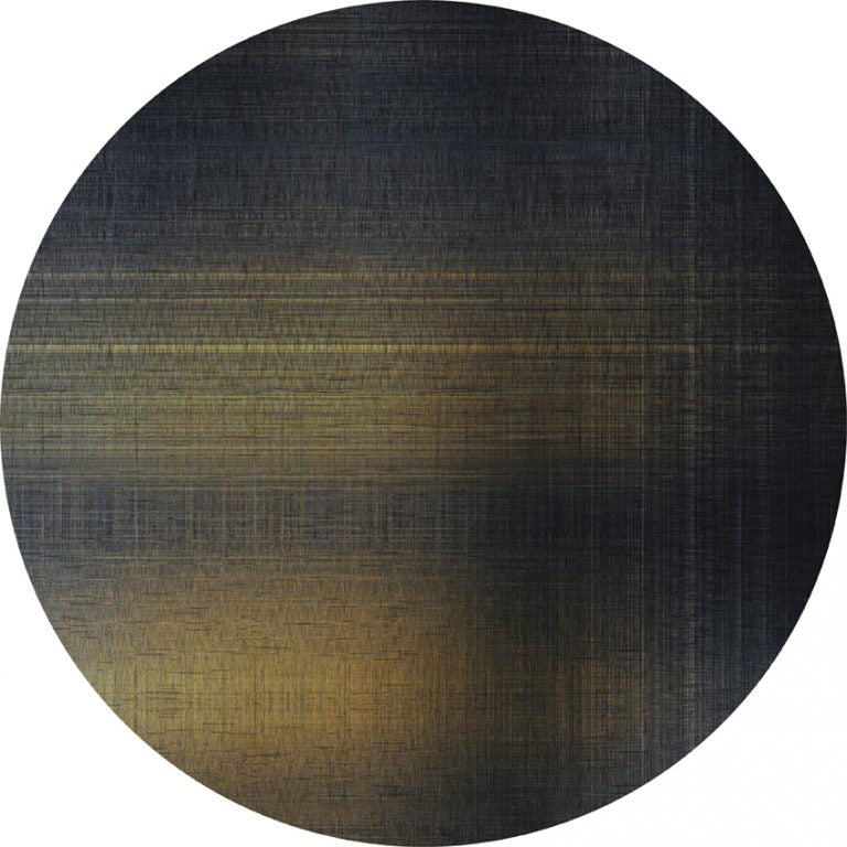 Laagpolig vloerkleed Moooi Carpets Canvas Shantung Rond