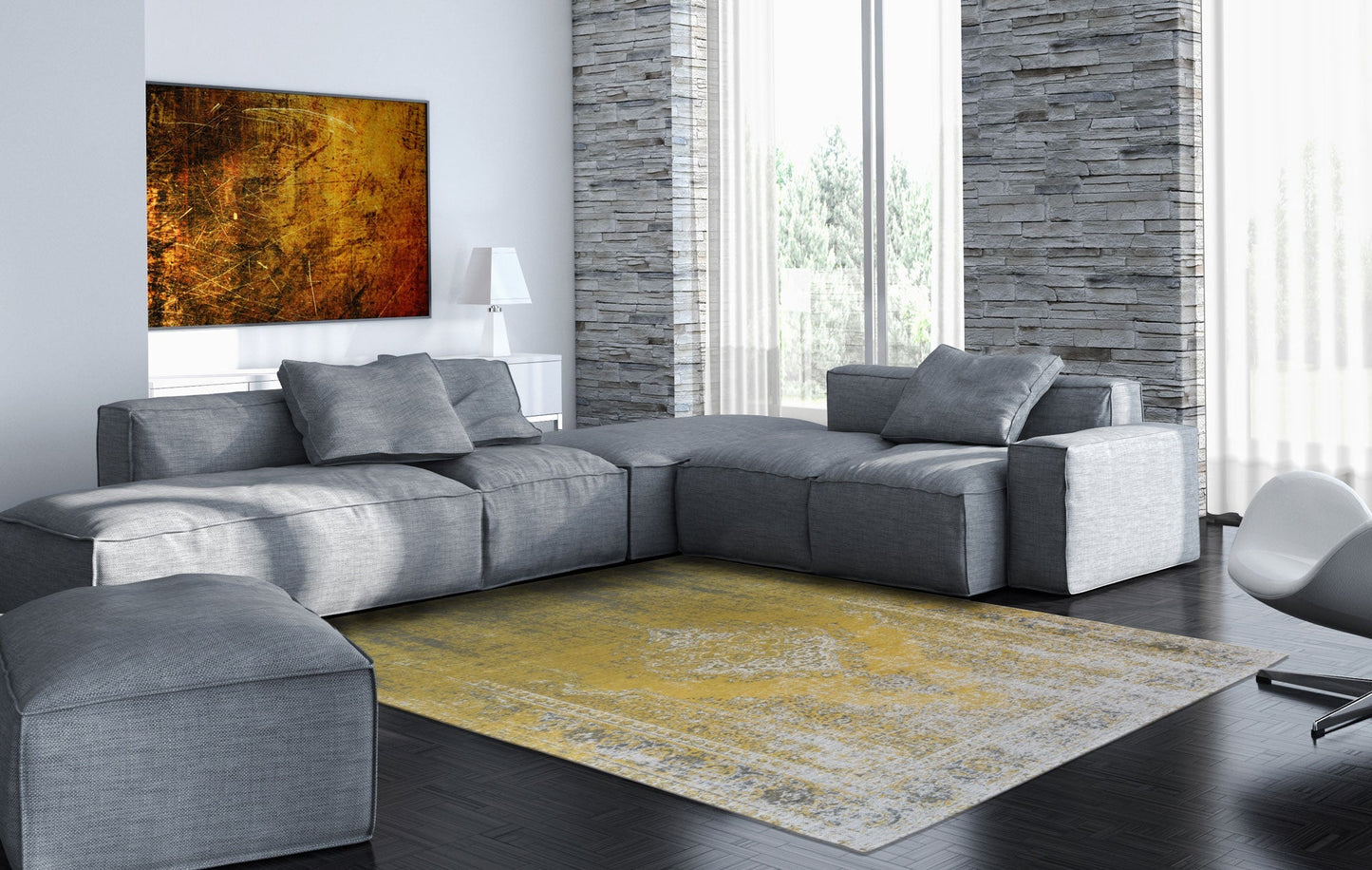 Louis de Poortere 8638 Fading Generation Yuzu Cream Vloerkledenwinkel