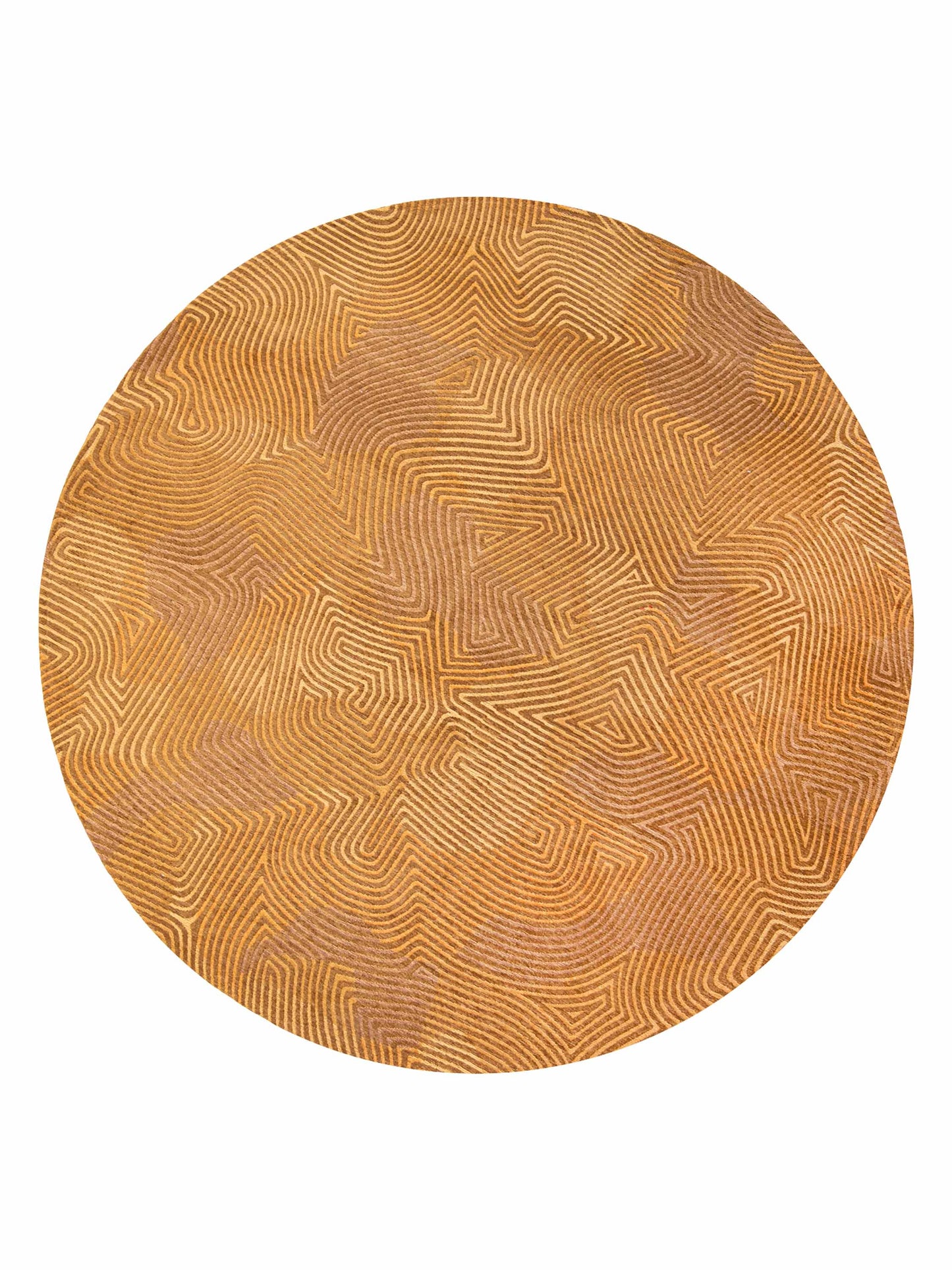 Louis de Poortere Coral Meditation 9226 Jelly Gold Rond Vloerkledenwinkel