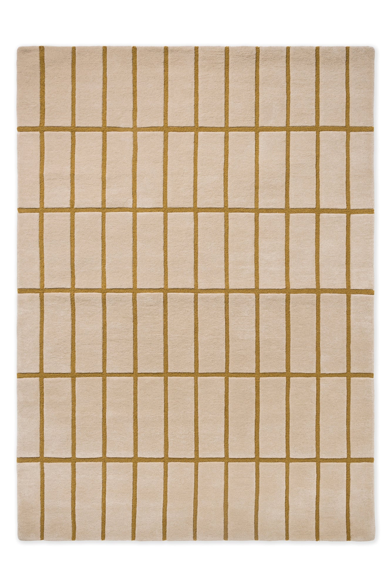 Vloerkleed Marimekko Tiiliskivi Bronze Yellow 132906