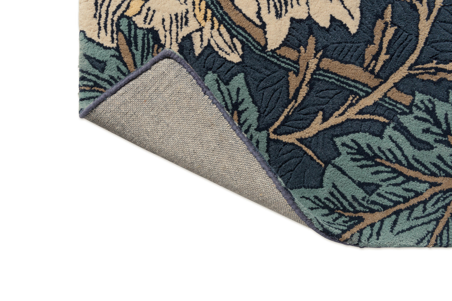 Vloerkleed Morris & co Honeysuckle Tulip woad tyme 130408