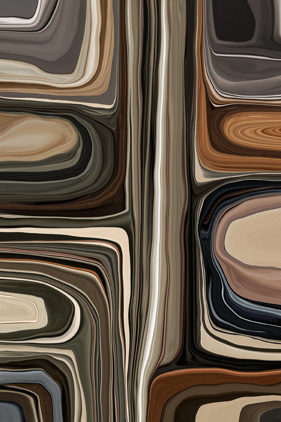 Laagpolig Vloerkleed Moooi Carpets Pebble Rectangle