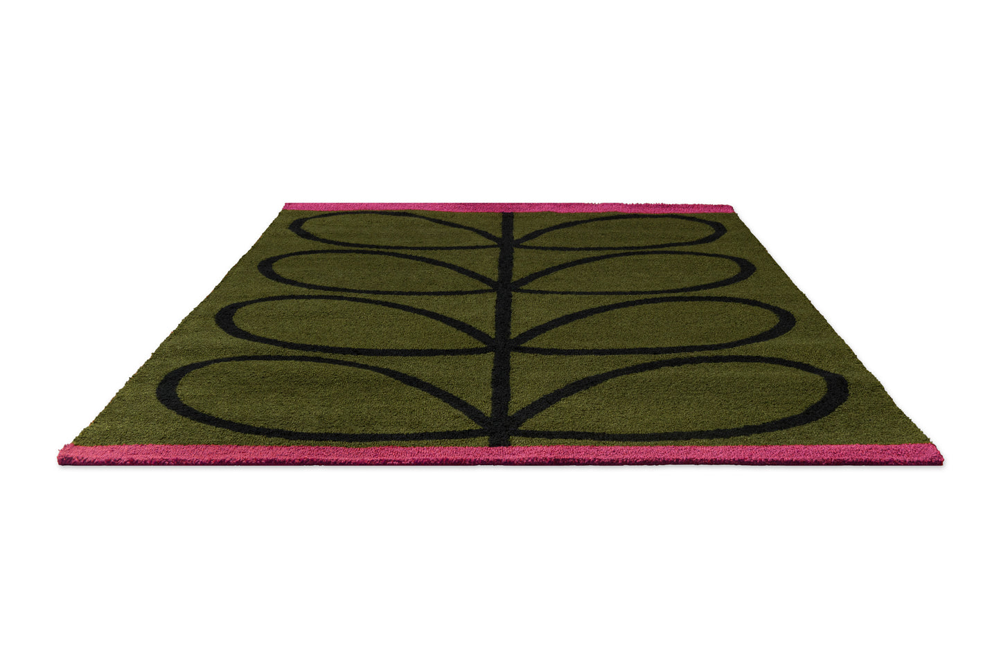 Buitenkleed Orla Kiely Linear Stem Olive 464407