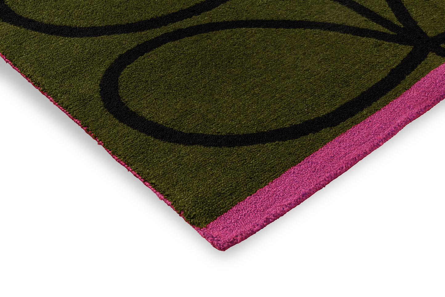 Buitenkleed Orla Kiely Linear Stem Olive 464407