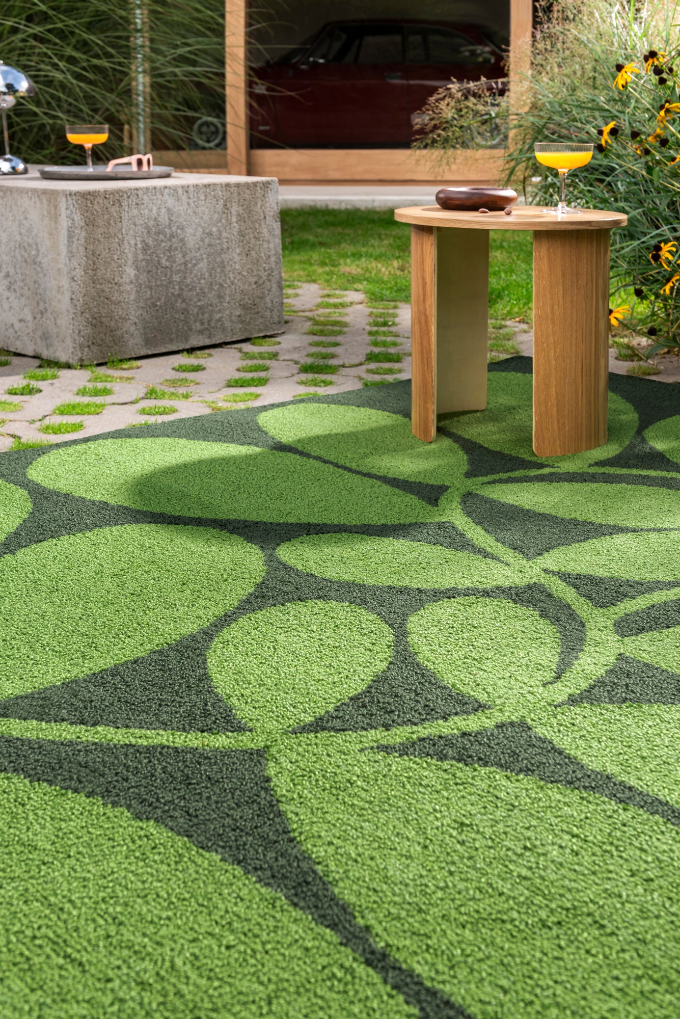Buitenkleed Orla Kiely Sycamore Dill 464207