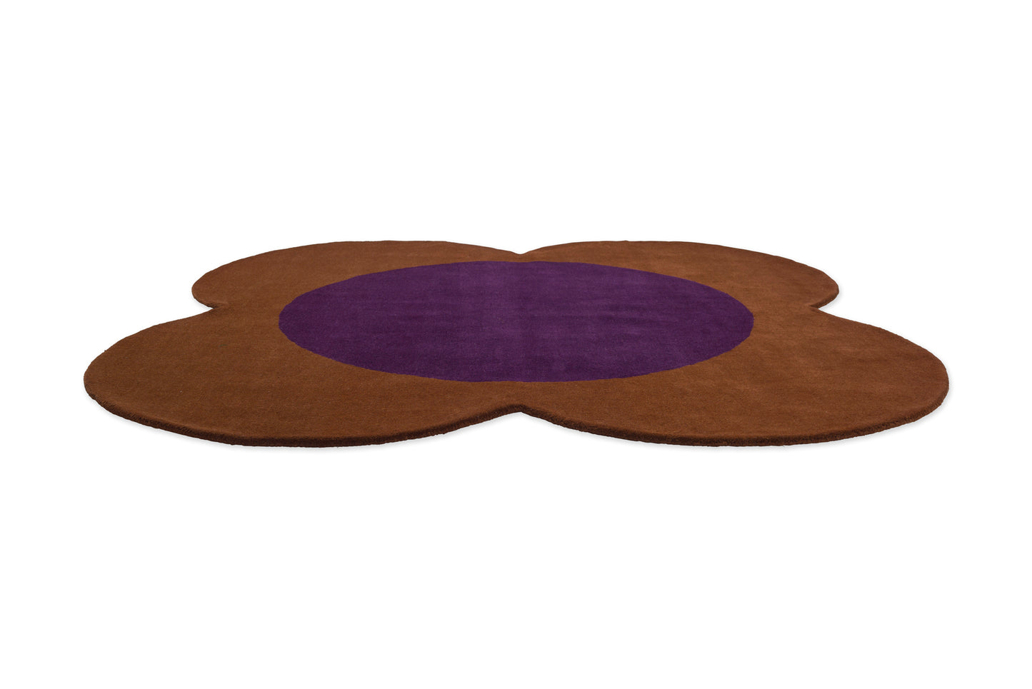 Orla Kiely Flower Spot chestnut-violet 158401